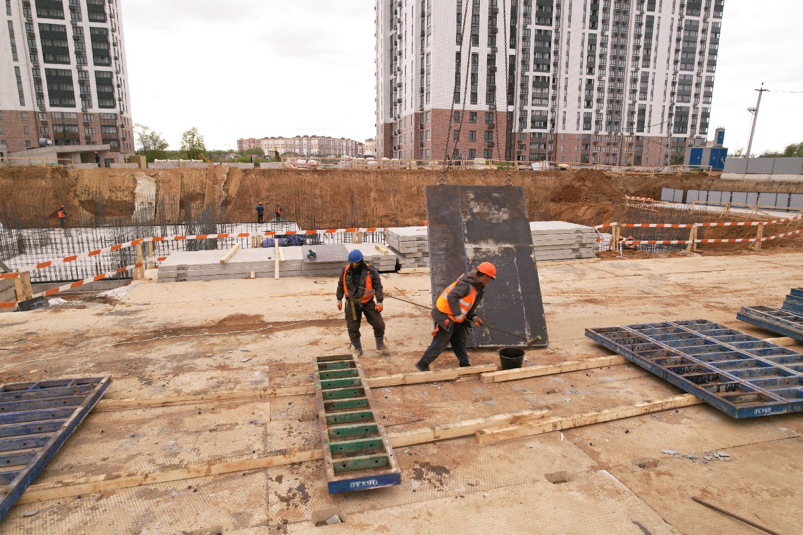 видео с коптера, жк 1-й южный, детский сад в ленинском,