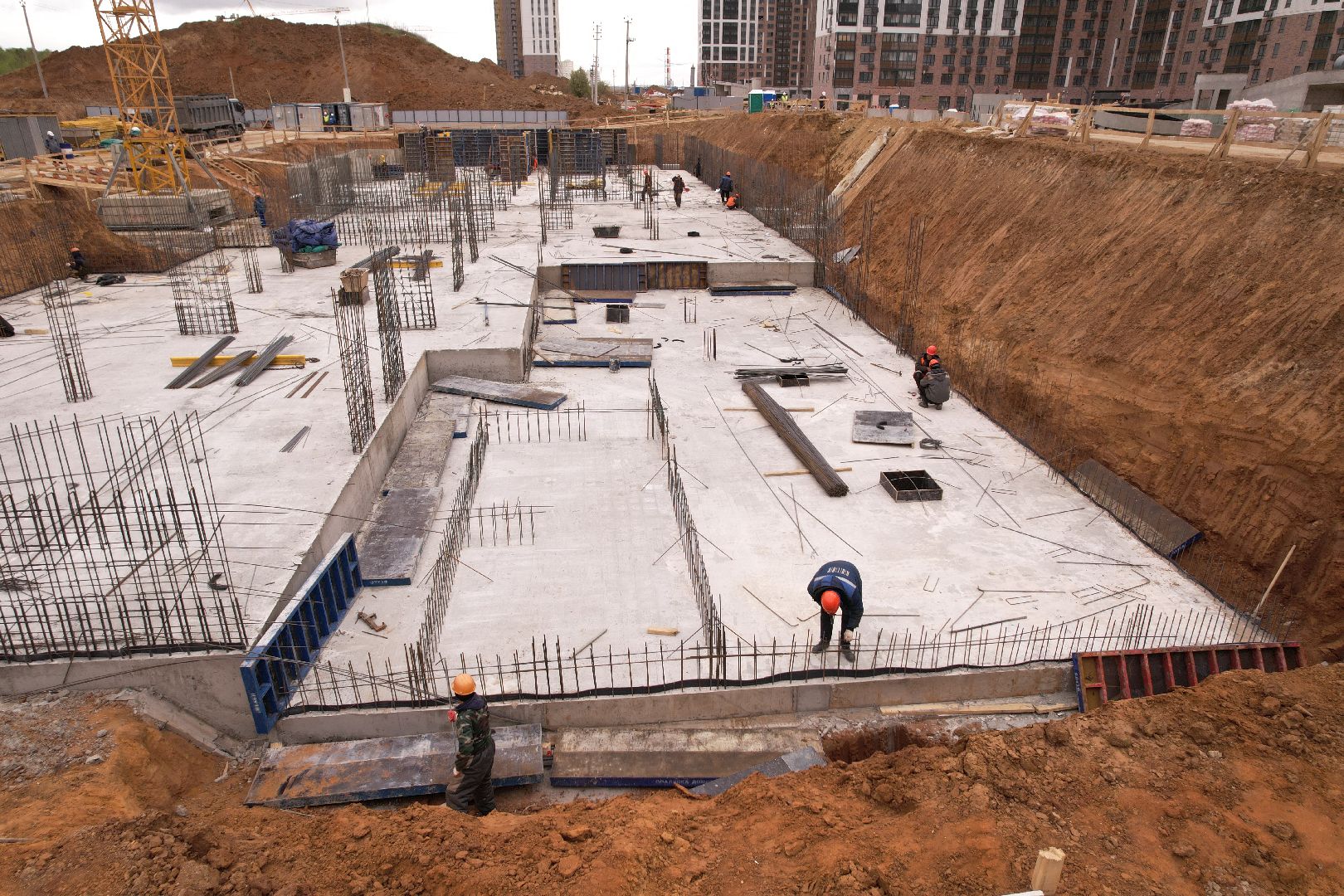 видео с коптера, жк 1-й южный, детский сад в ленинском,