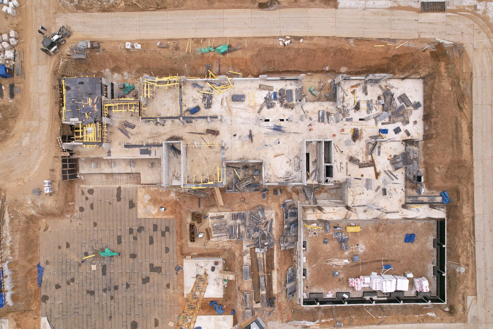 видео с коптера, школа в жк 1-й южный, школа в ленинском,