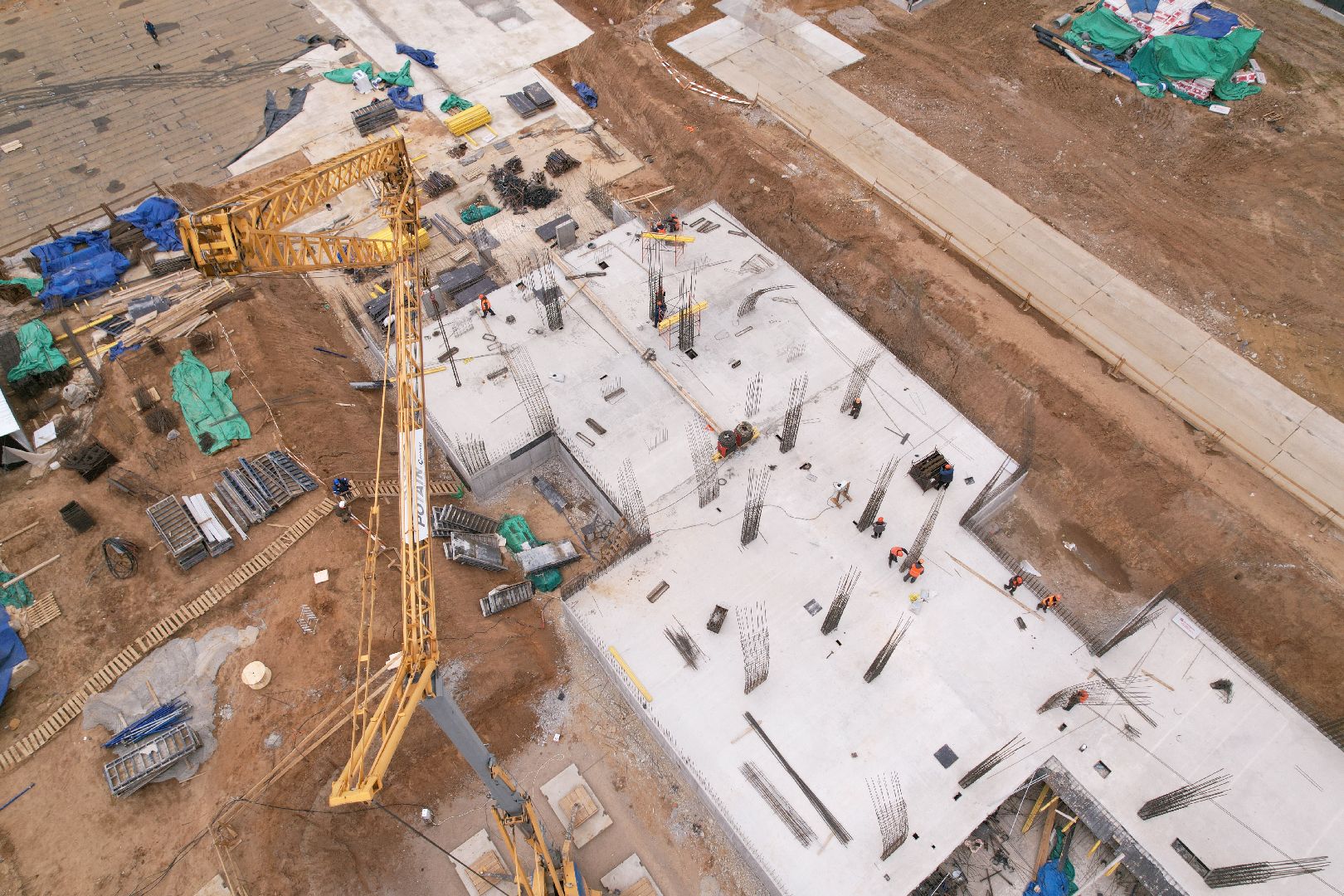 видео с коптера, школа в жк 1-й южный, школа в ленинском,