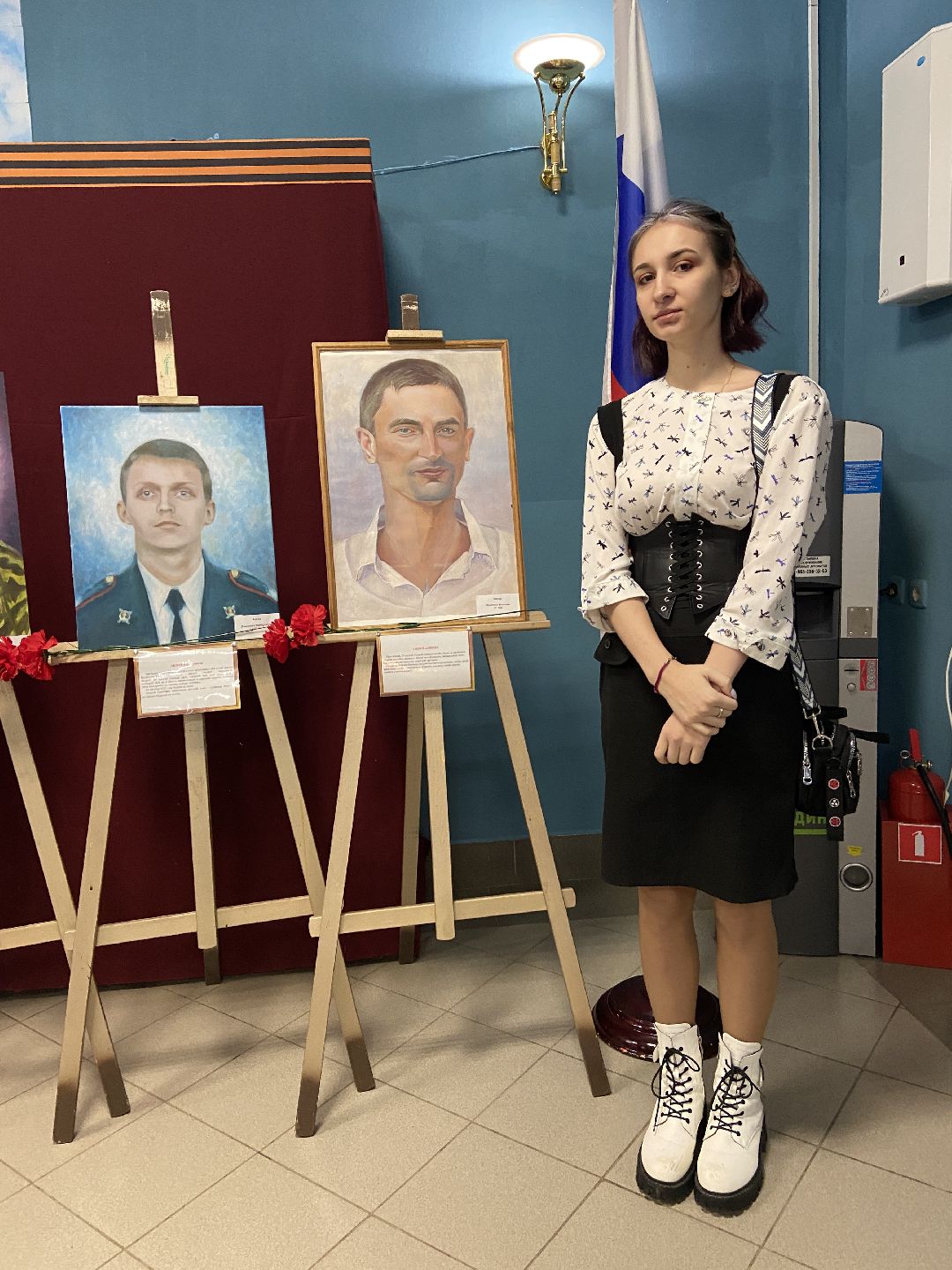 Волоколамск, СВО, спецоперация, художники, картины, портреты, выставка, воины, искусство