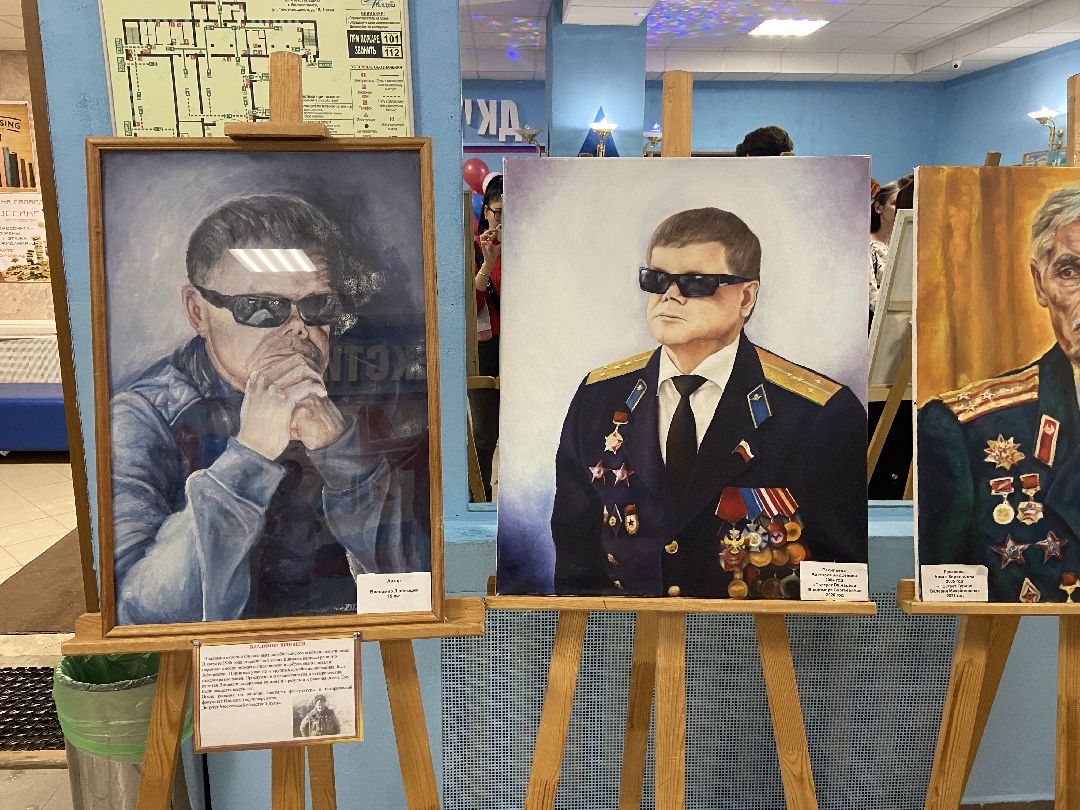 Волоколамск, СВО, спецоперация, художники, картины, портреты, выставка, воины, искусство