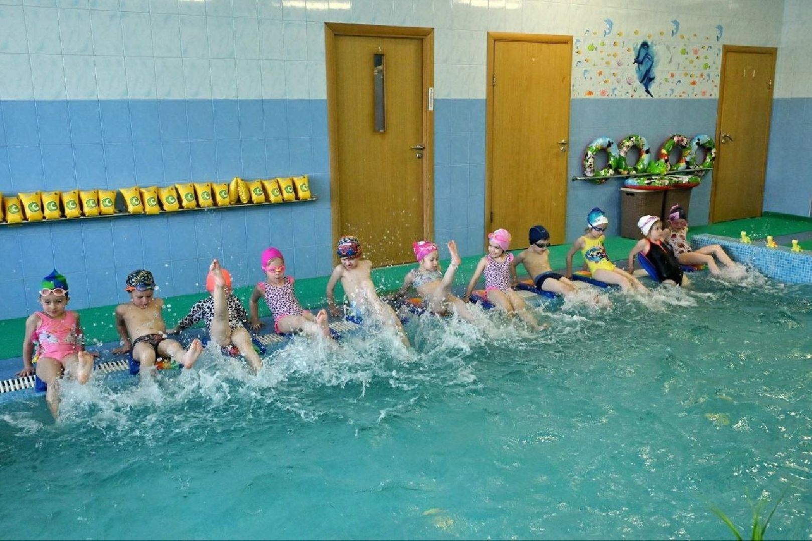дошкольное образование,   школа попова власиха, открытый урок для родителей, дошколята поповки, бассейн в детском саду,