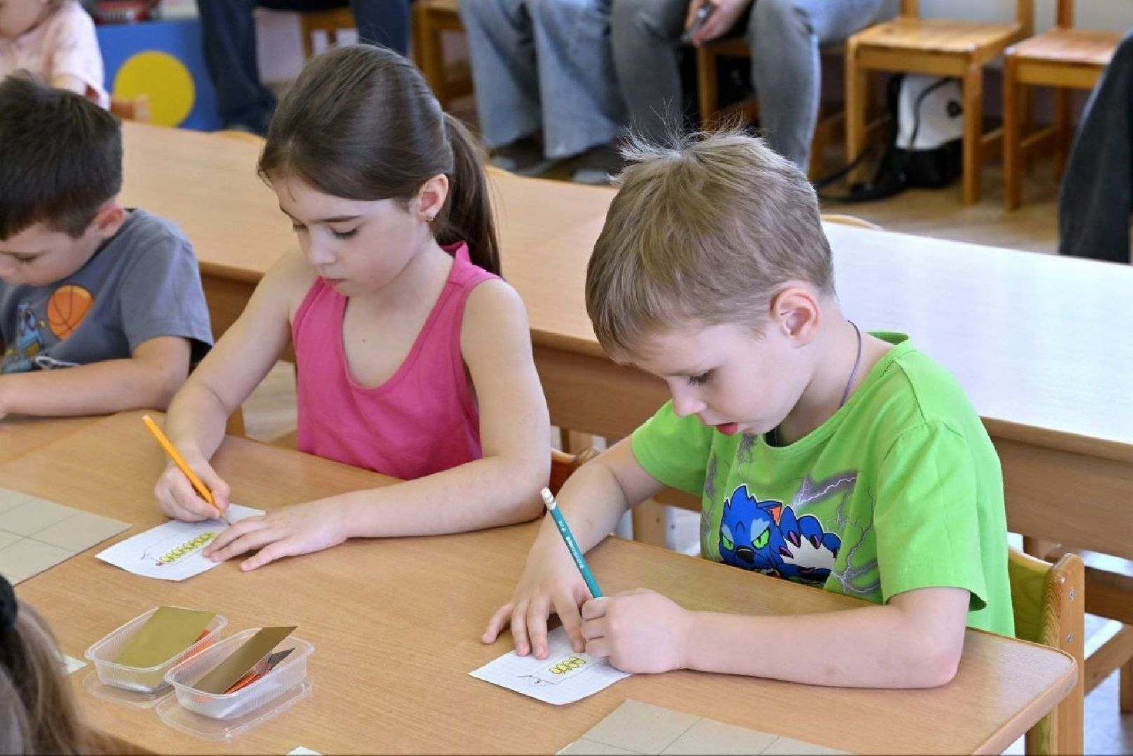 дошкольное образование,   школа попова власиха, открытый урок для родителей, дошколята поповки, бассейн в детском саду,