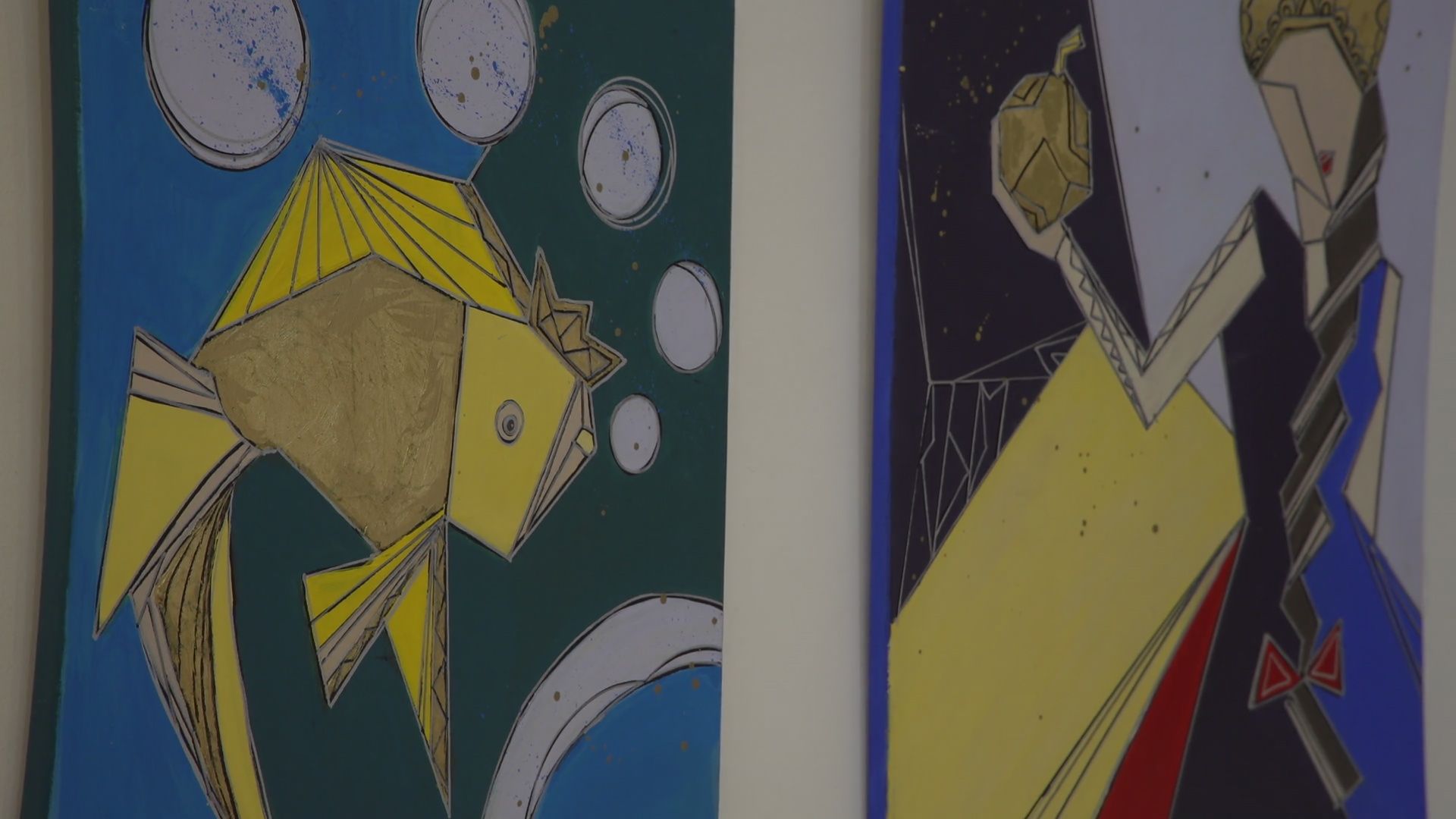 реутов,  культура, выставка, Лена Лангер, Там русский дух,  Сказки Пушкина,