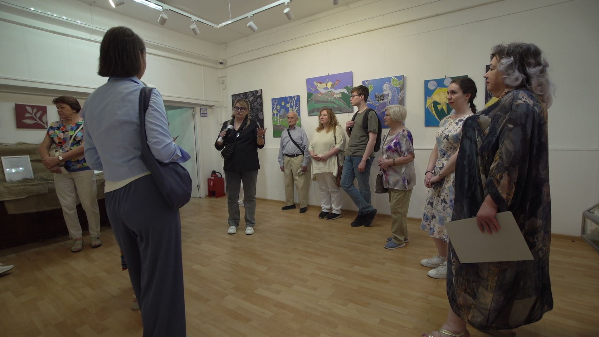 реутов,  культура, выставка, Лена Лангер, Там русский дух,  Сказки Пушкина,