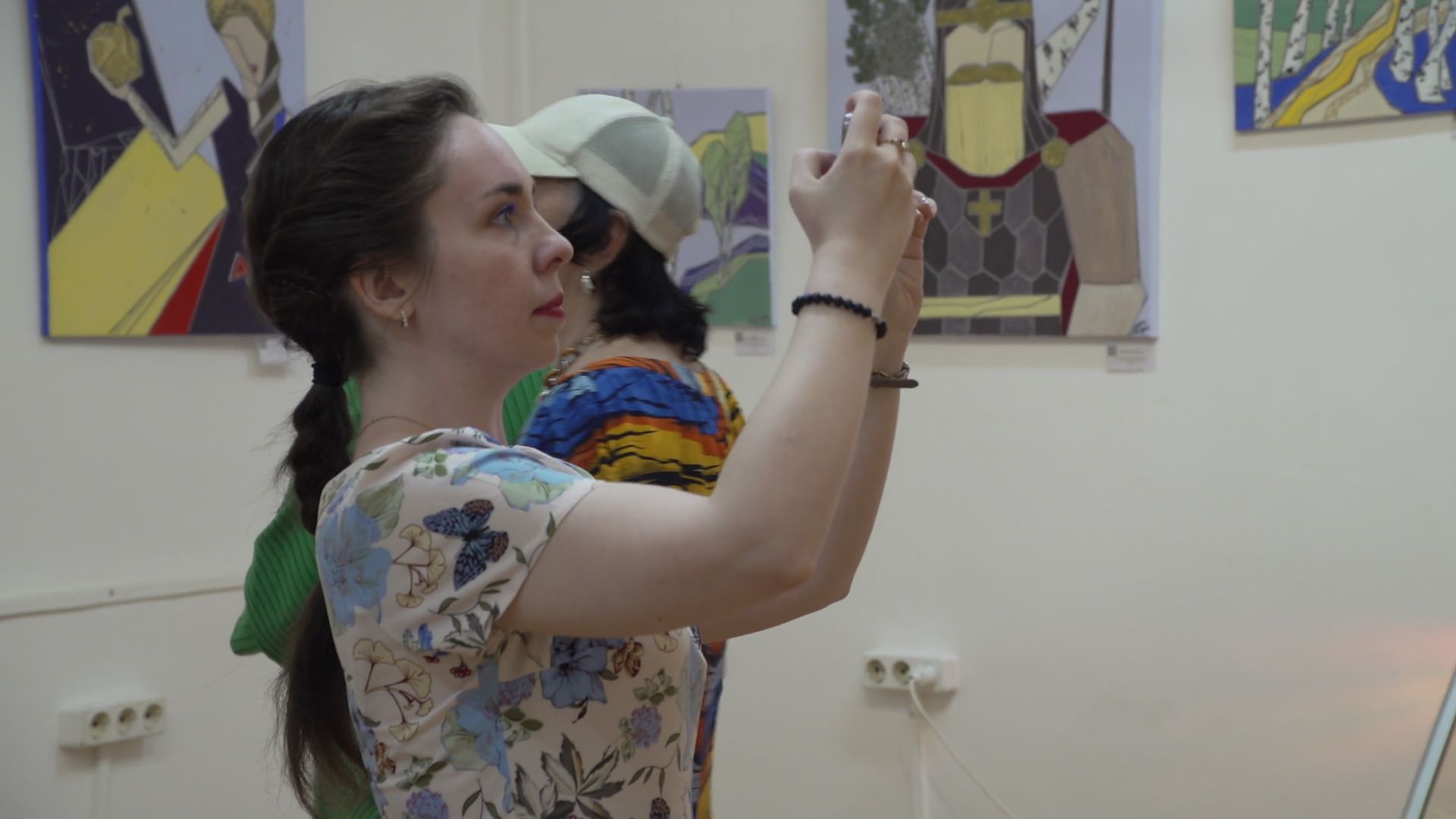 реутов,  культура, выставка, Лена Лангер, Там русский дух,  Сказки Пушкина,