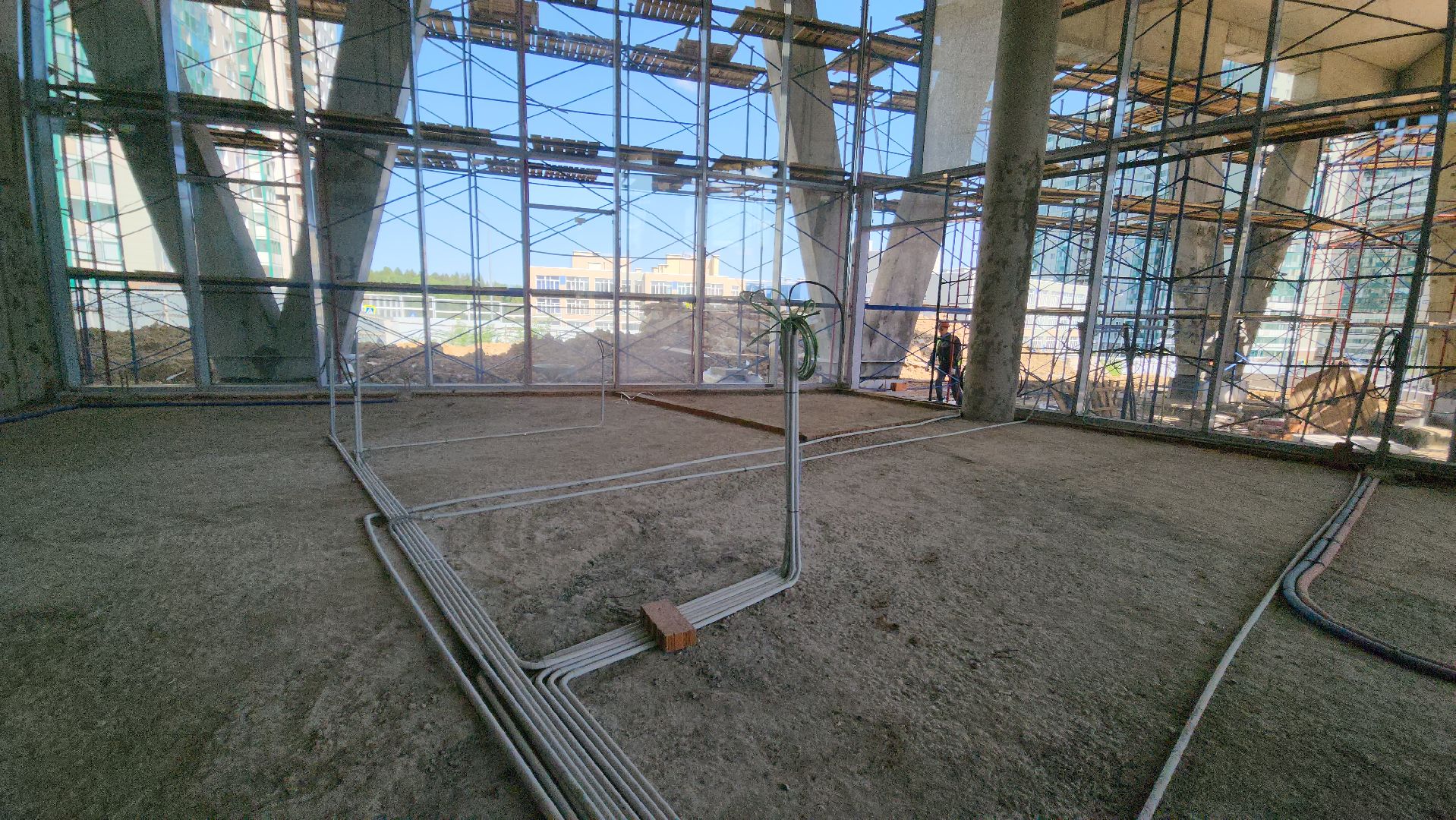 Красногорск , строительство, школа,