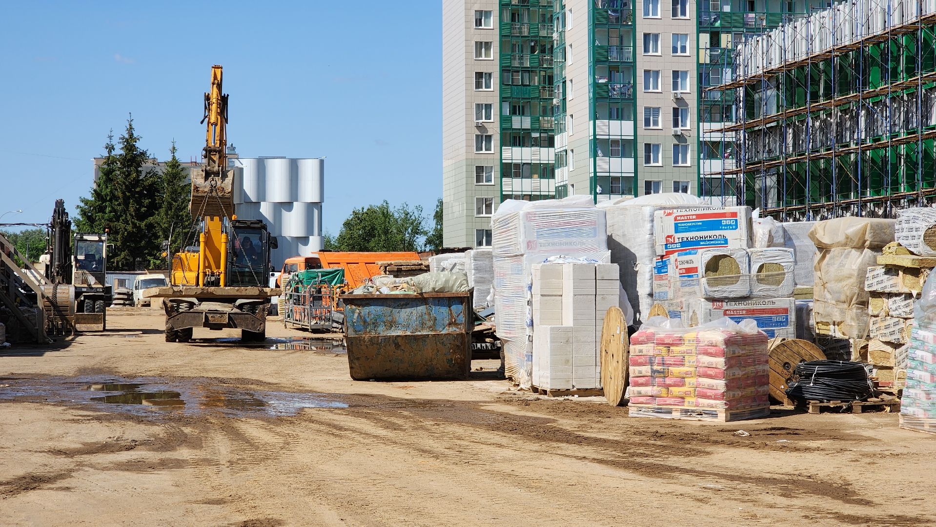 Красногорск , строительство, школа,