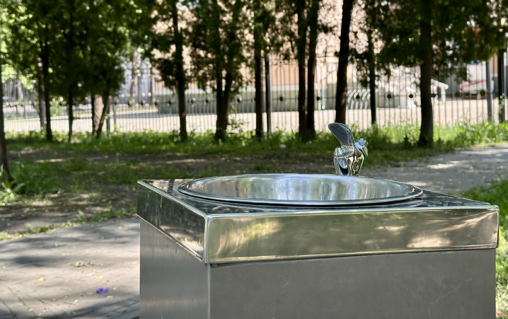 пушкинский городской округ, питьевые фонтаны, центральный парк культуры и отдыха,