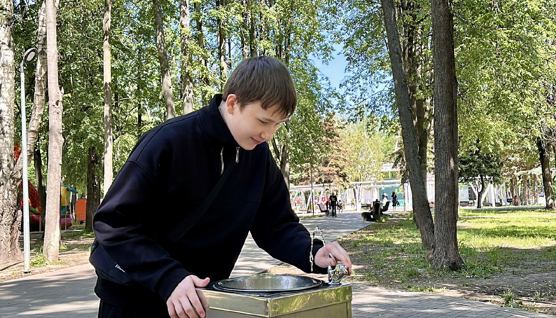 пушкинский городской округ, питьевые фонтаны, центральный парк культуры и отдыха,