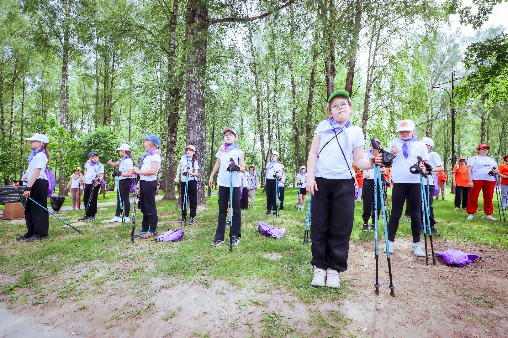 клин, общество, активное долголетие, скандинавская ходьба,