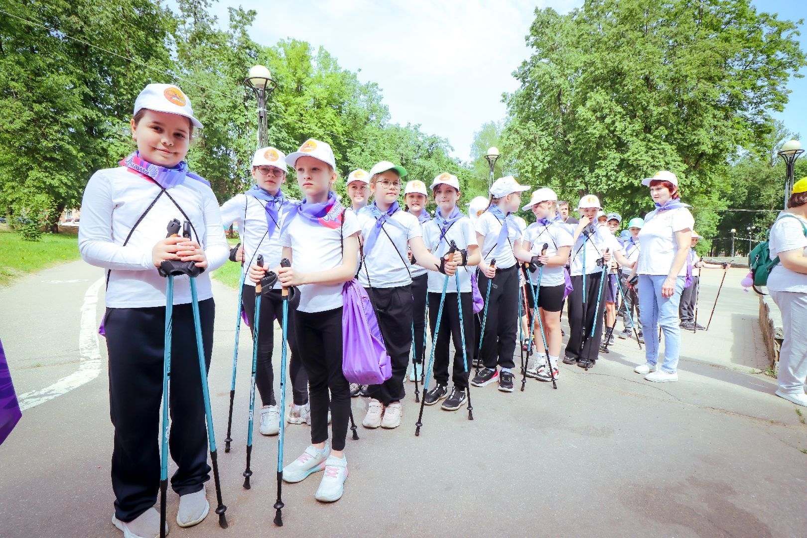 клин, общество, активное долголетие, скандинавская ходьба,