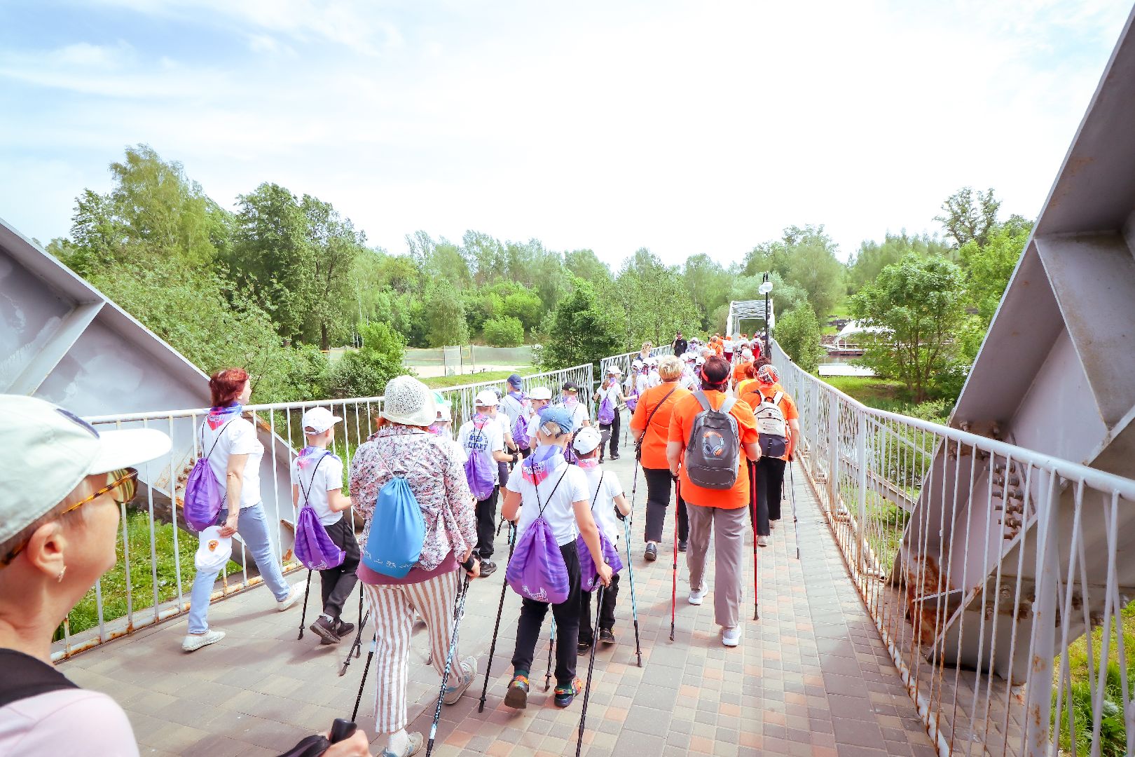 клин, общество, активное долголетие, скандинавская ходьба,