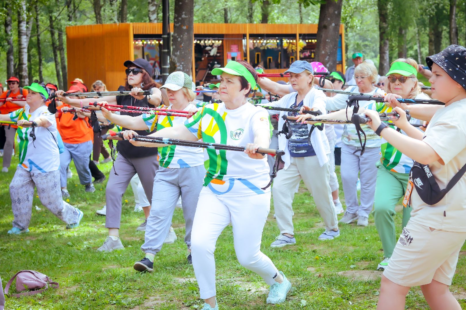 клин, общество, активное долголетие, скандинавская ходьба,