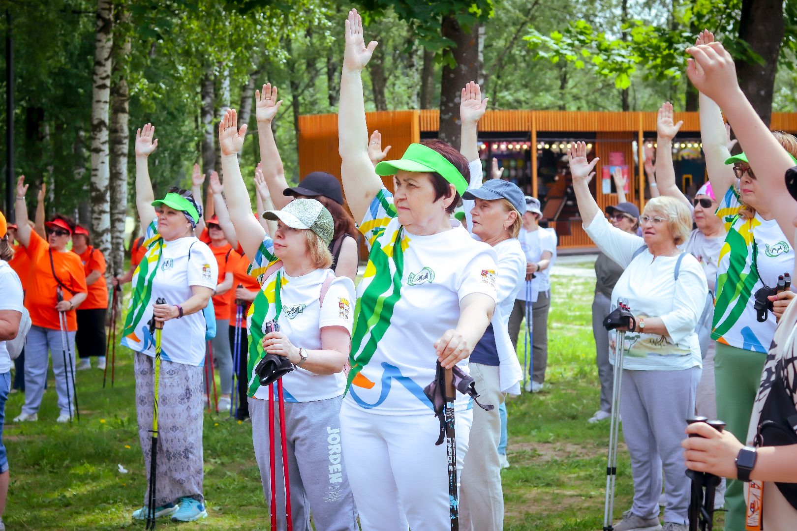 клин, общество, активное долголетие, скандинавская ходьба,