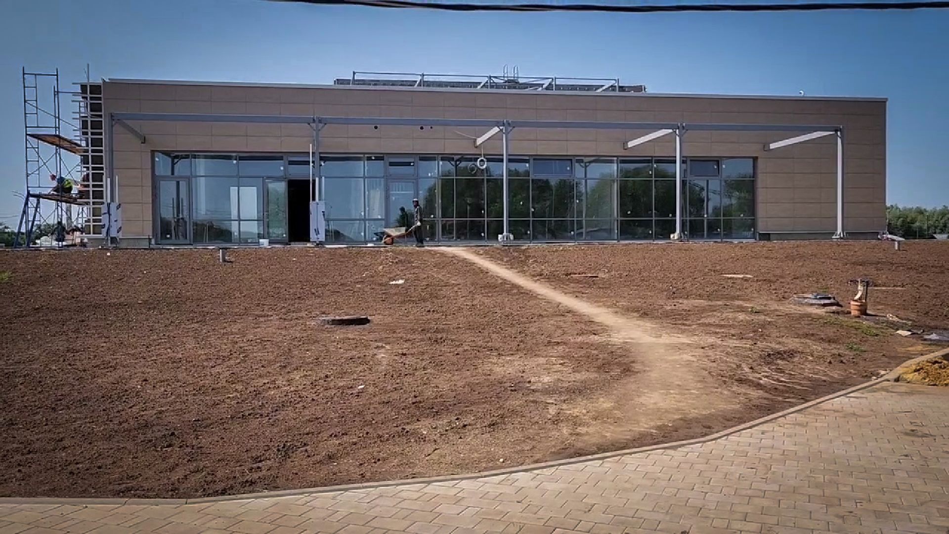 бронницы , строительство физкультурно-оздоровительного комплекса в Бронницах , строительство в бронницах, эллинг ,