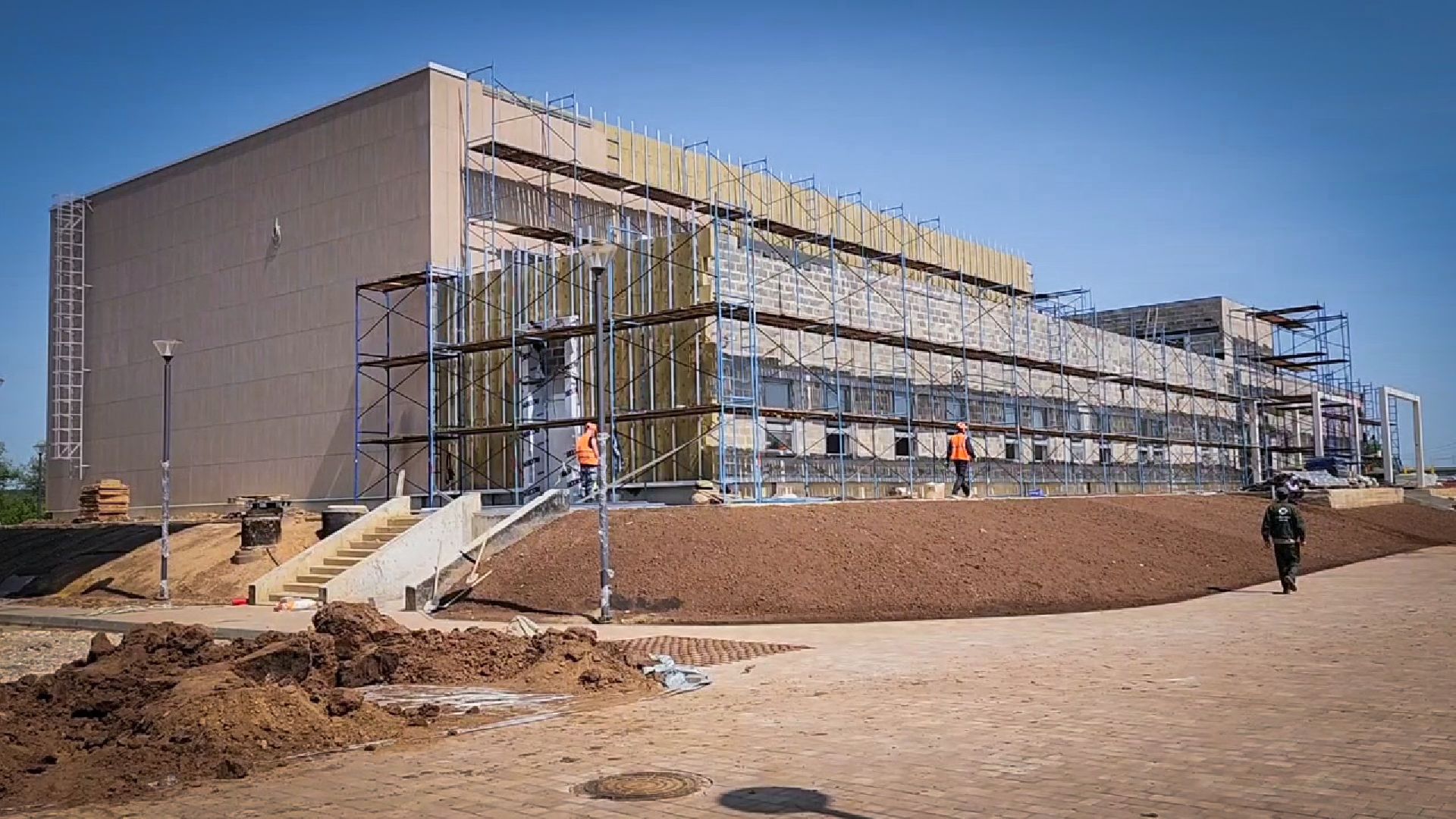 бронницы , строительство физкультурно-оздоровительного комплекса в Бронницах , строительство в бронницах, эллинг ,