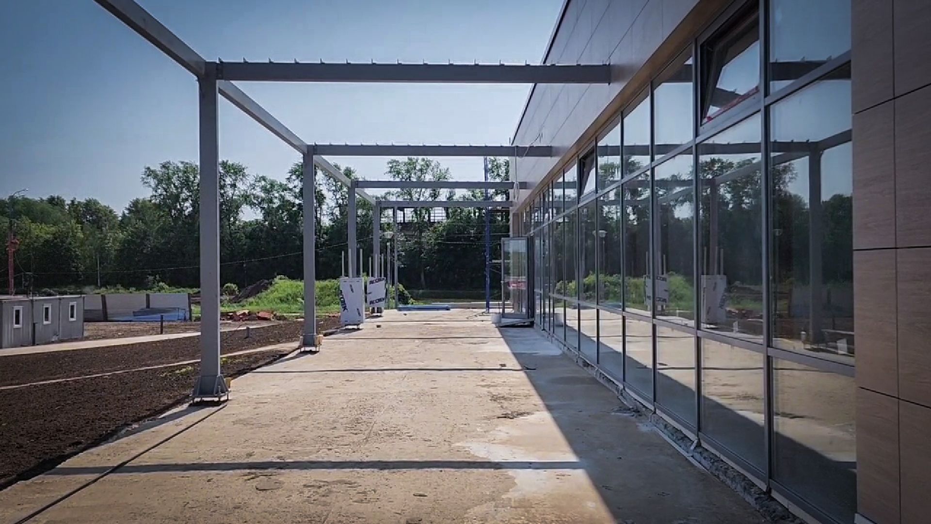 бронницы , строительство физкультурно-оздоровительного комплекса в Бронницах , строительство в бронницах, эллинг ,