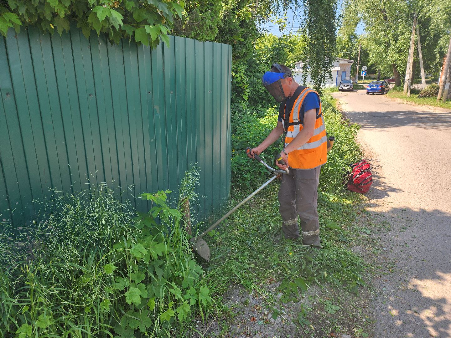 Зарайск, Благоустройство, Чистый город, Покос травы,