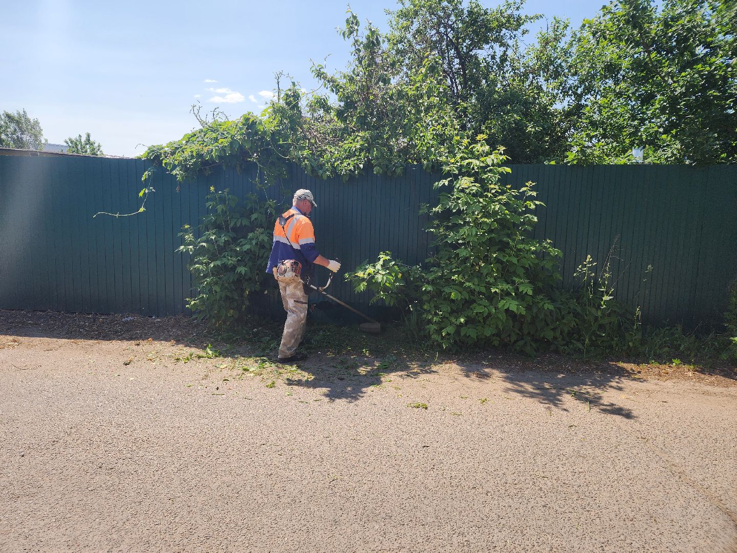 Зарайск, Благоустройство, Чистый город, Покос травы,