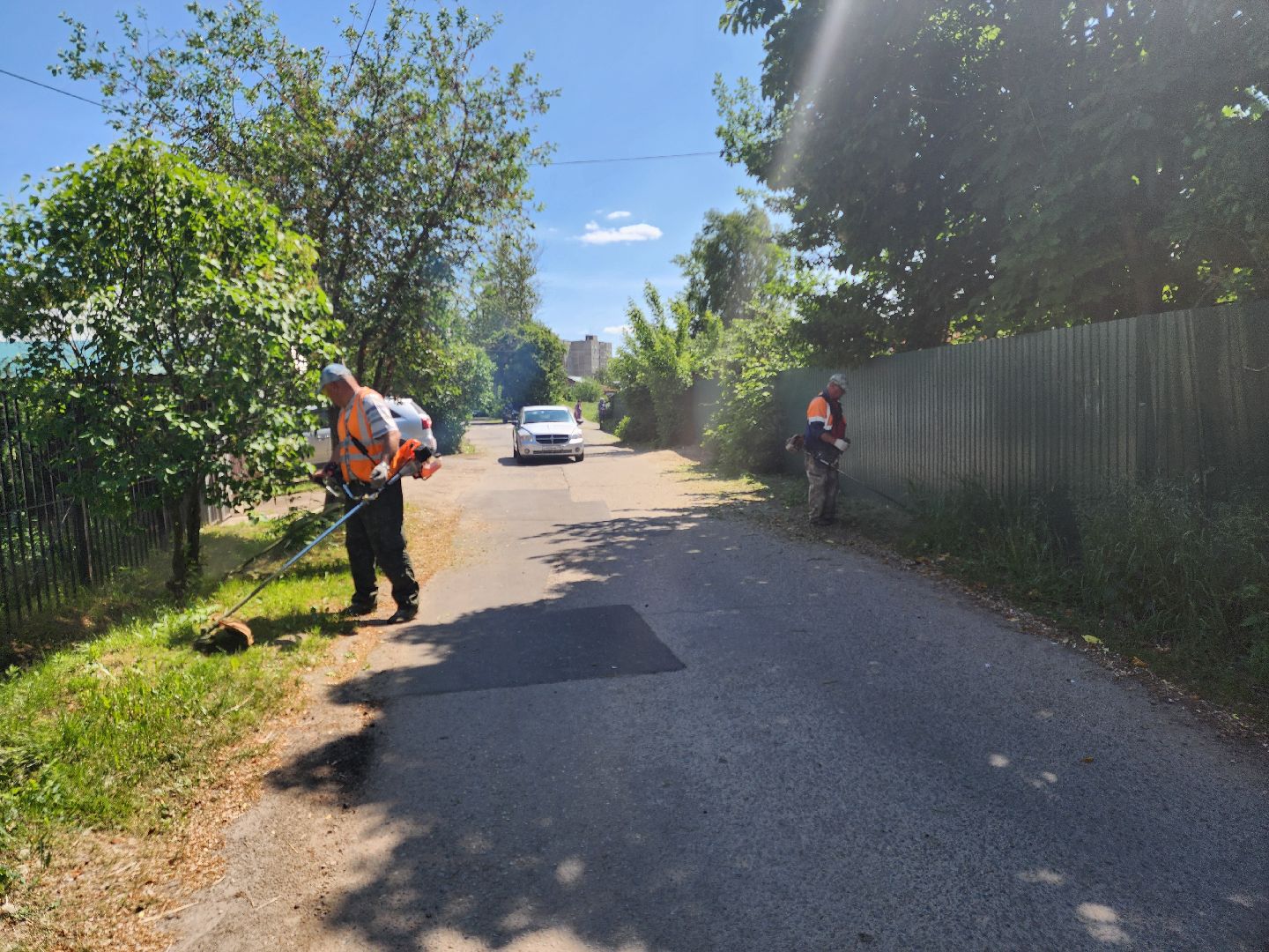Зарайск, Благоустройство, Чистый город, Покос травы,