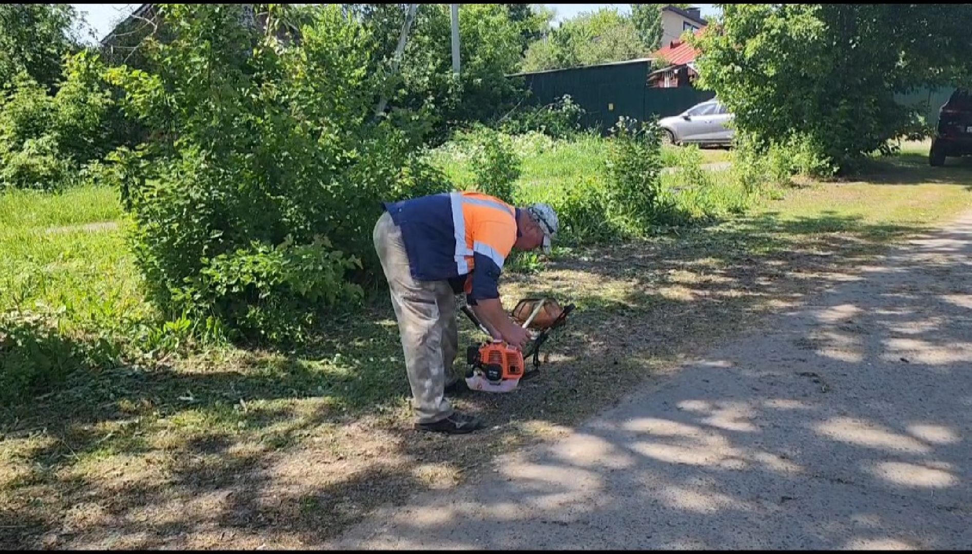 Зарайск, Благоустройство, Чистый город, Покос травы,