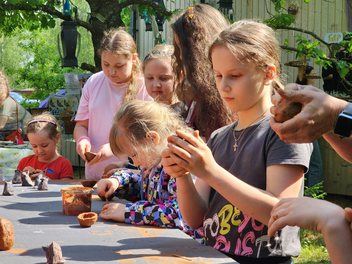 Ногинск, жители, общество, творчество, лепка из глины, фестиваль, благотворительность,