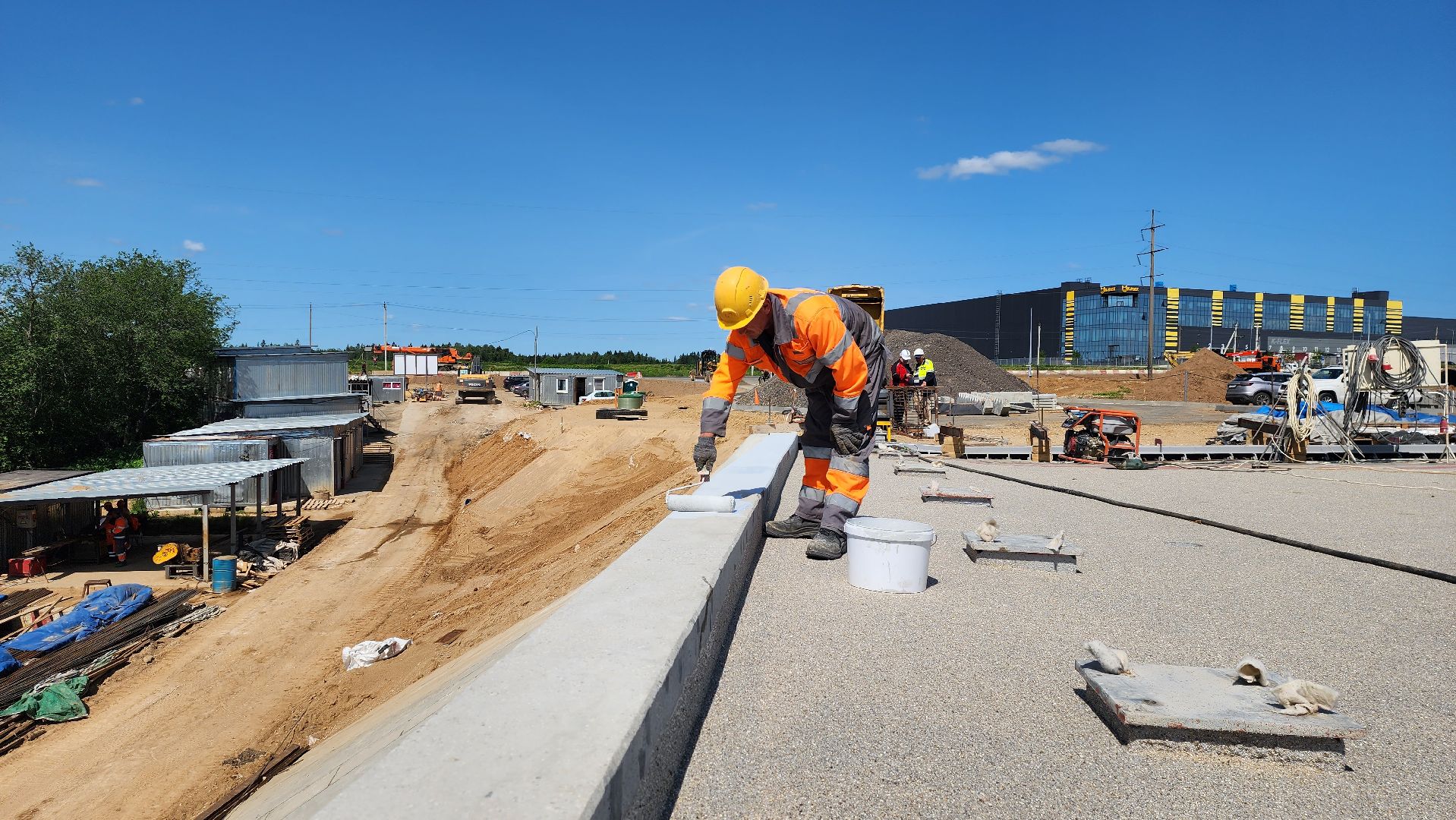 дороги, истра, строительство моста,