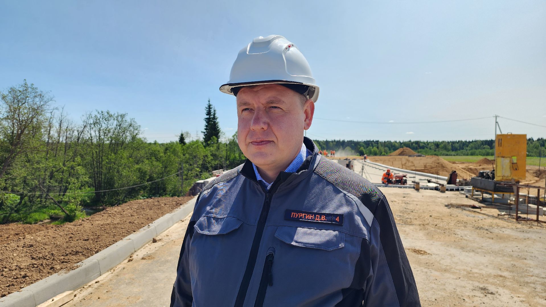 дороги, истра, строительство моста,