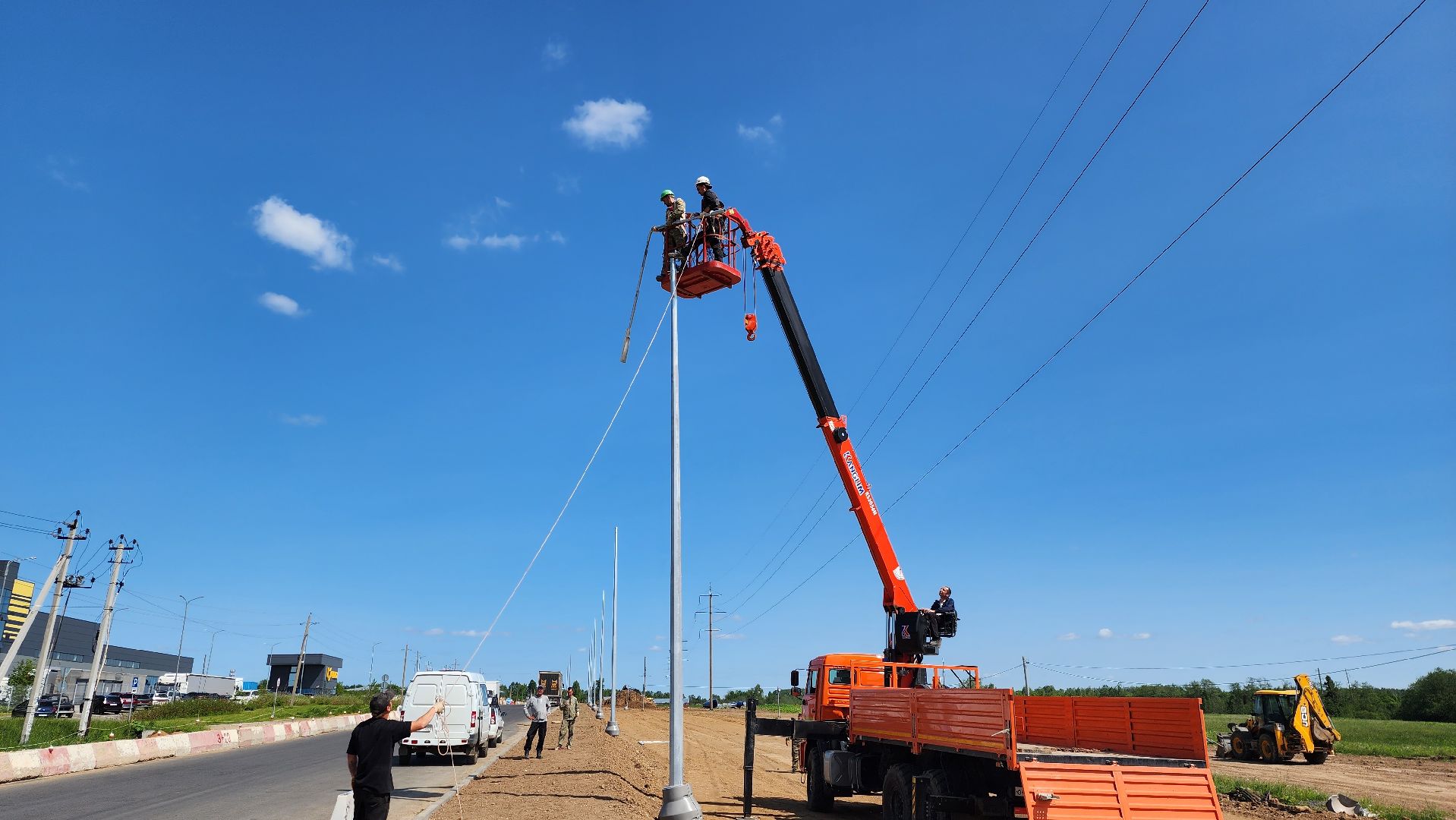 дороги, истра, строительство моста,