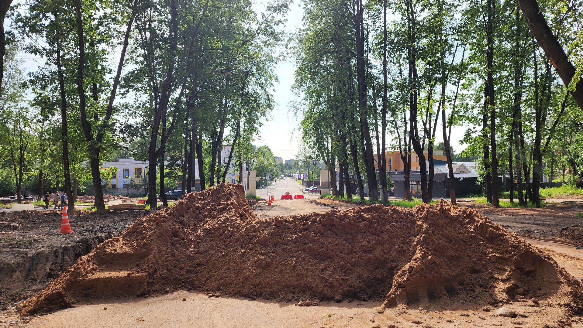 солнечногорск, микрорайон выстрел, благоустройство, капремонт теплосети,
