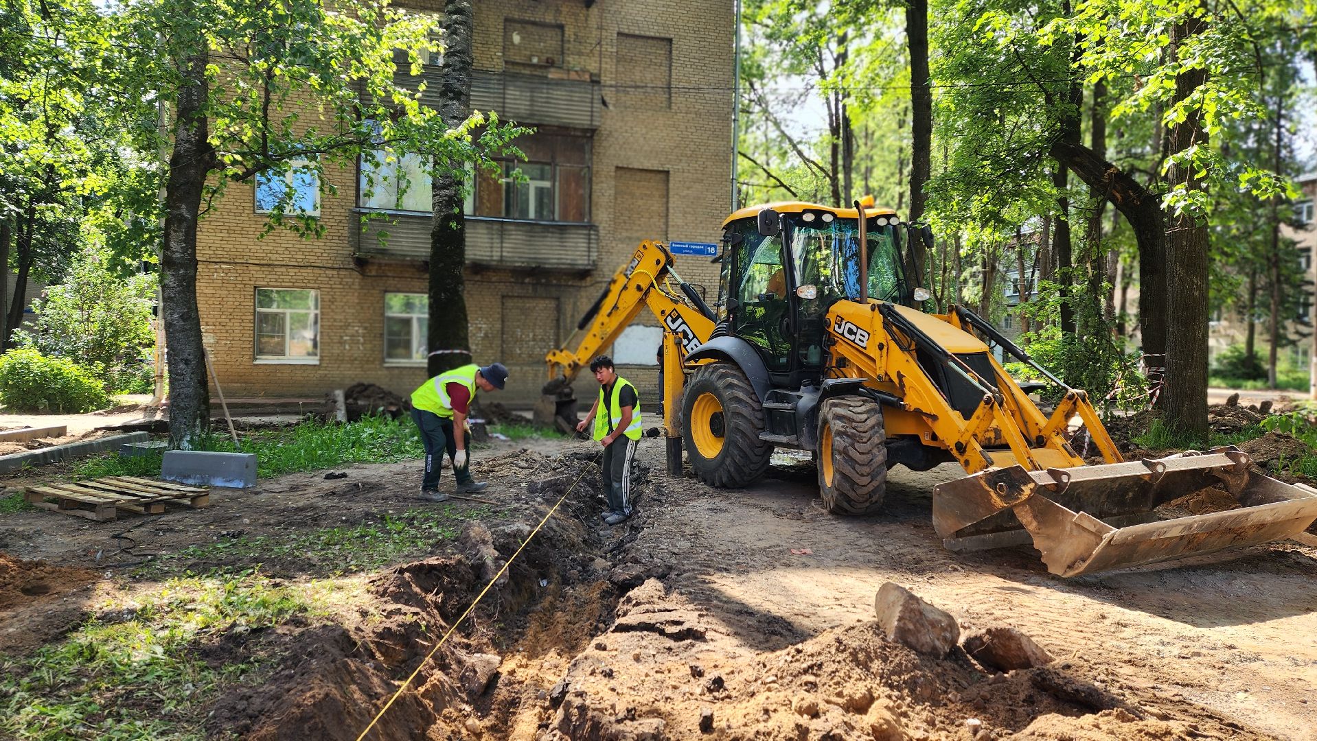 солнечногорск, микрорайон выстрел, благоустройство, капремонт теплосети,