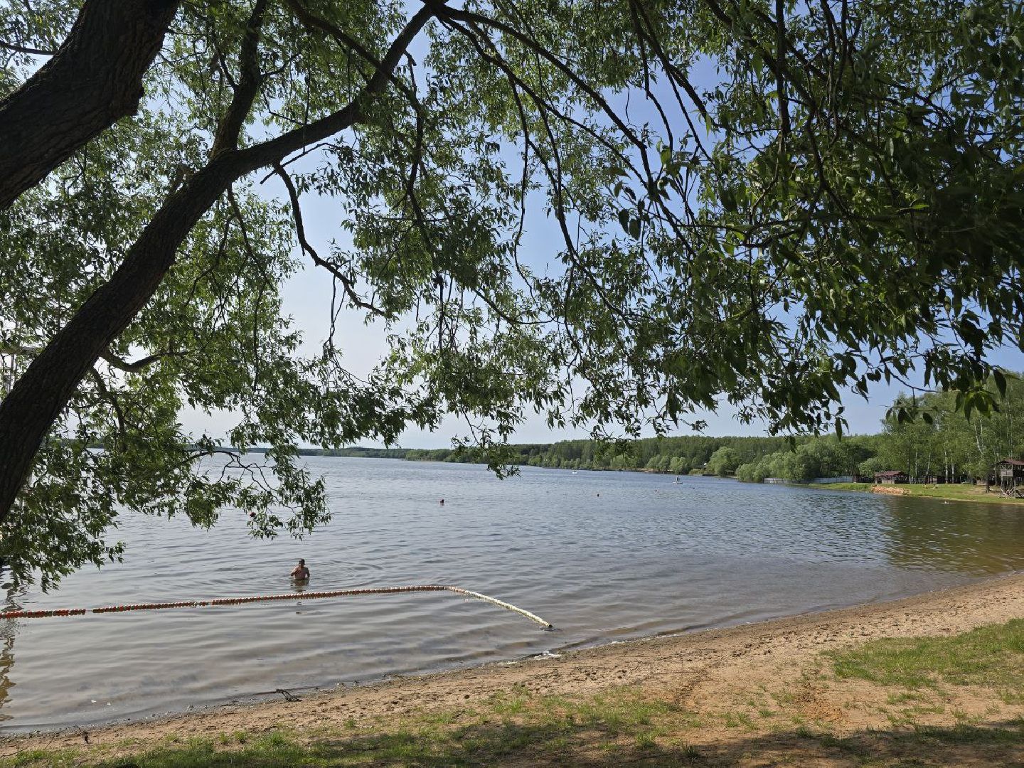 можайск, можайский муниципальный округ,  подмосковье, купальный сезон, ильинский пляж, лето, зоны отдыха у воды,