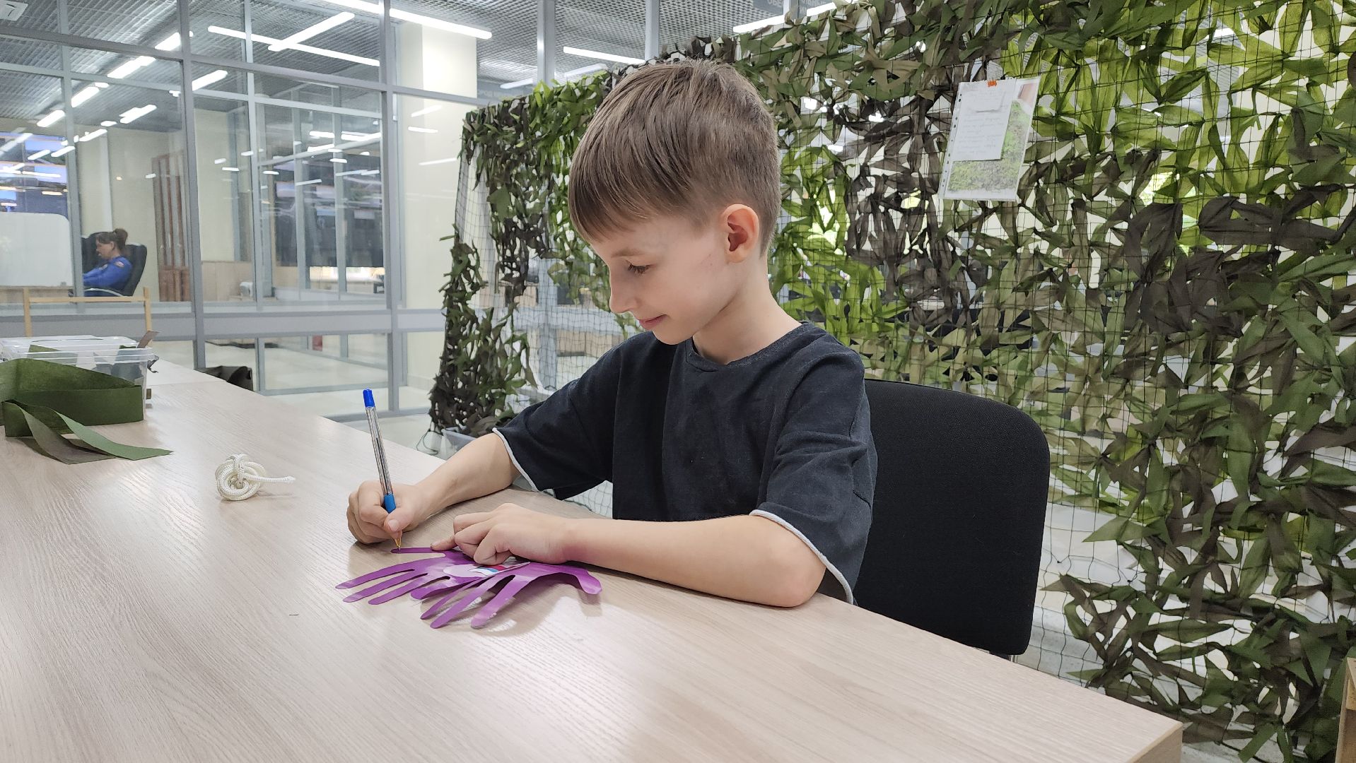 красногорск, сво, плетение маскировочных сетей,