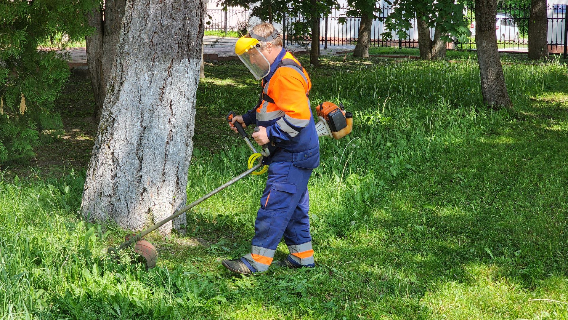 руза, площадь партизан, благоустройство,
