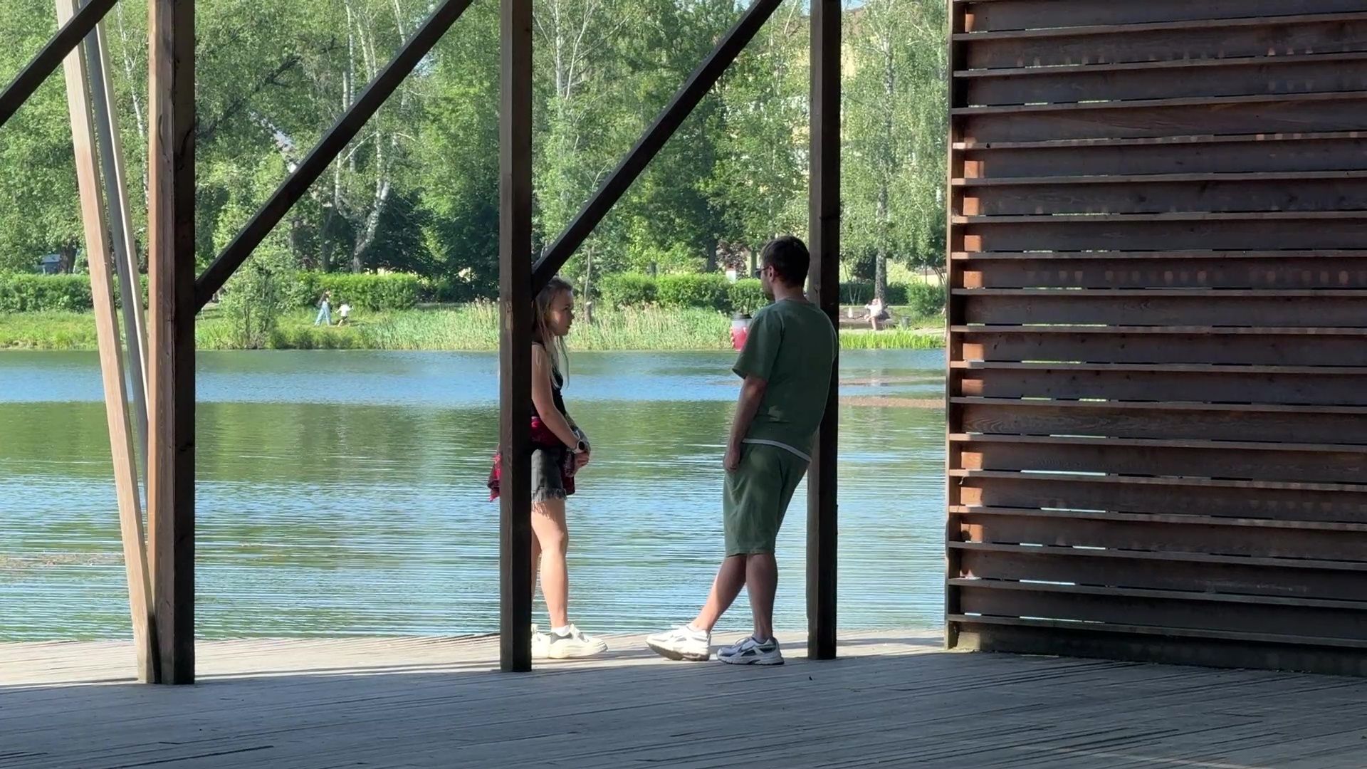 реутов, парк, фабричный пруд, купальный сезон,