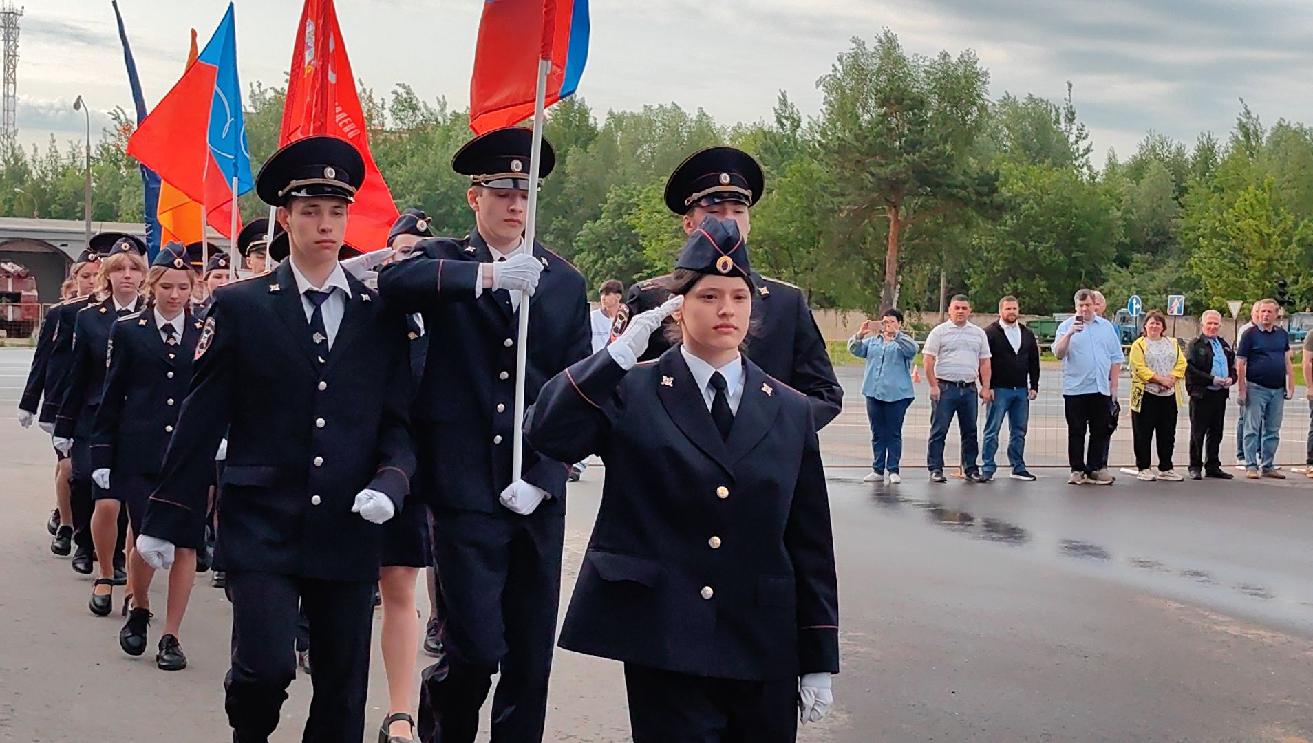 автопробег, колонна, Москва-Алтай, 80-летия Победы в Великой Отечественной войне, колледж,