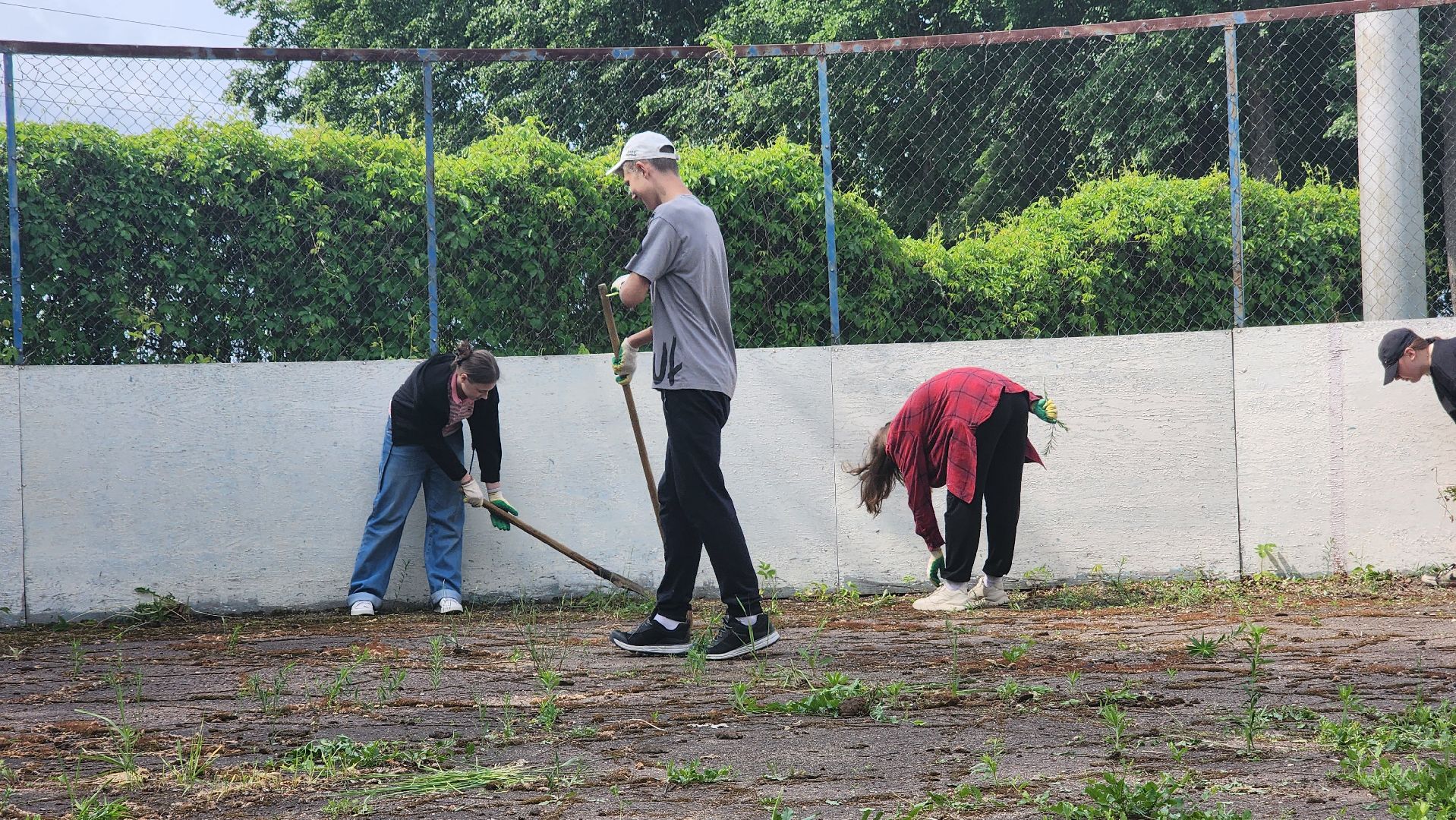 стадион протва, трудовые бригады, благоустройство,