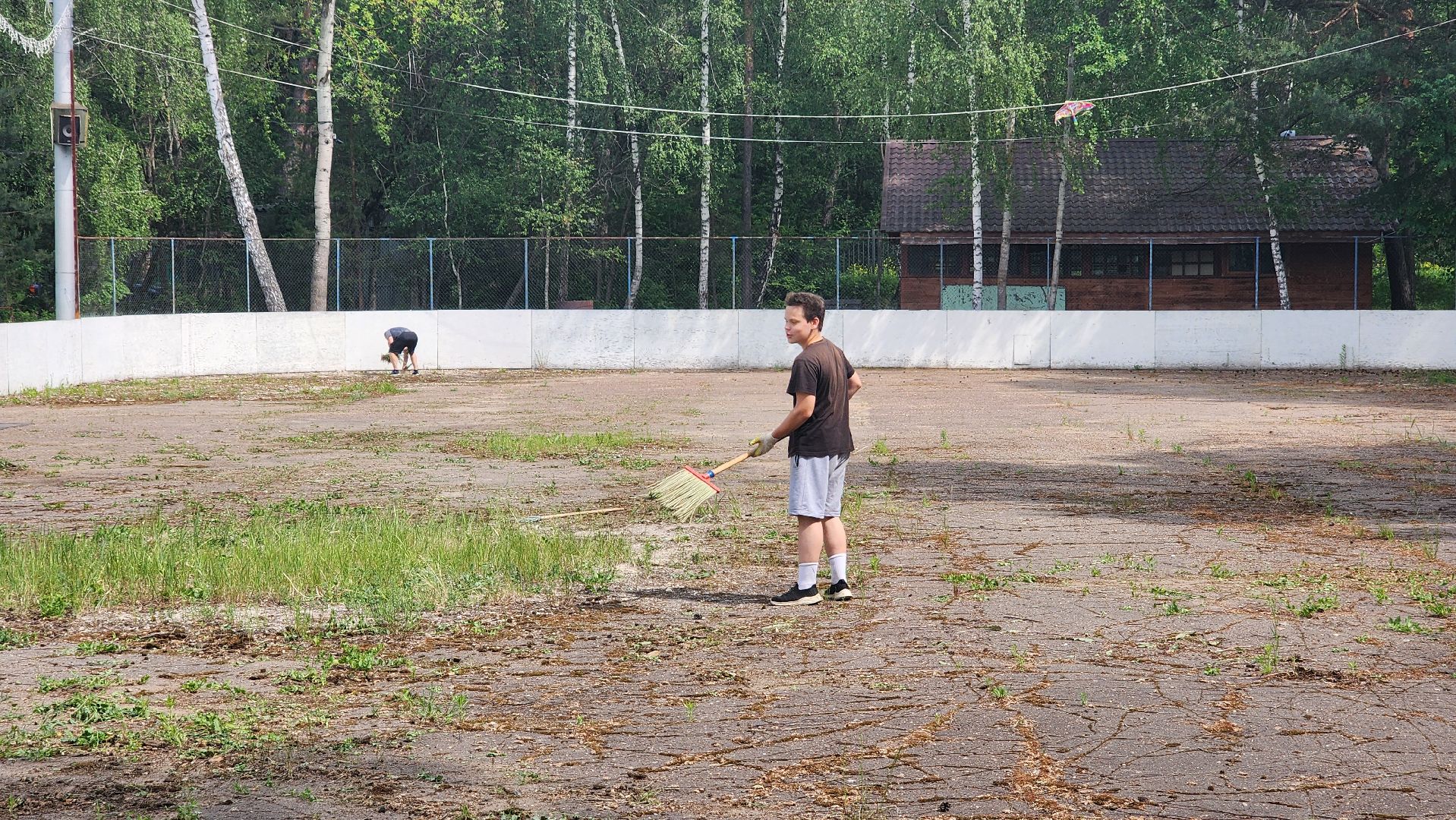 стадион протва, трудовые бригады, благоустройство,