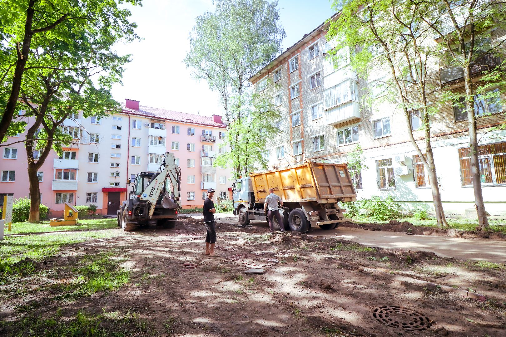 клин,  благоустройство, дороги, благоустройство дворов,