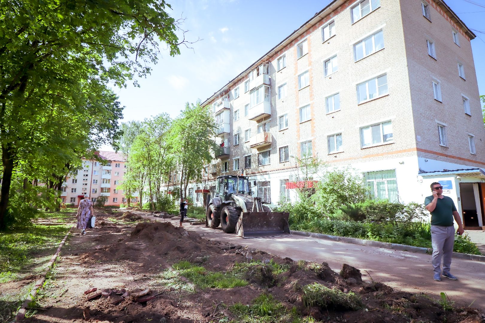 клин,  благоустройство, дороги, благоустройство дворов,