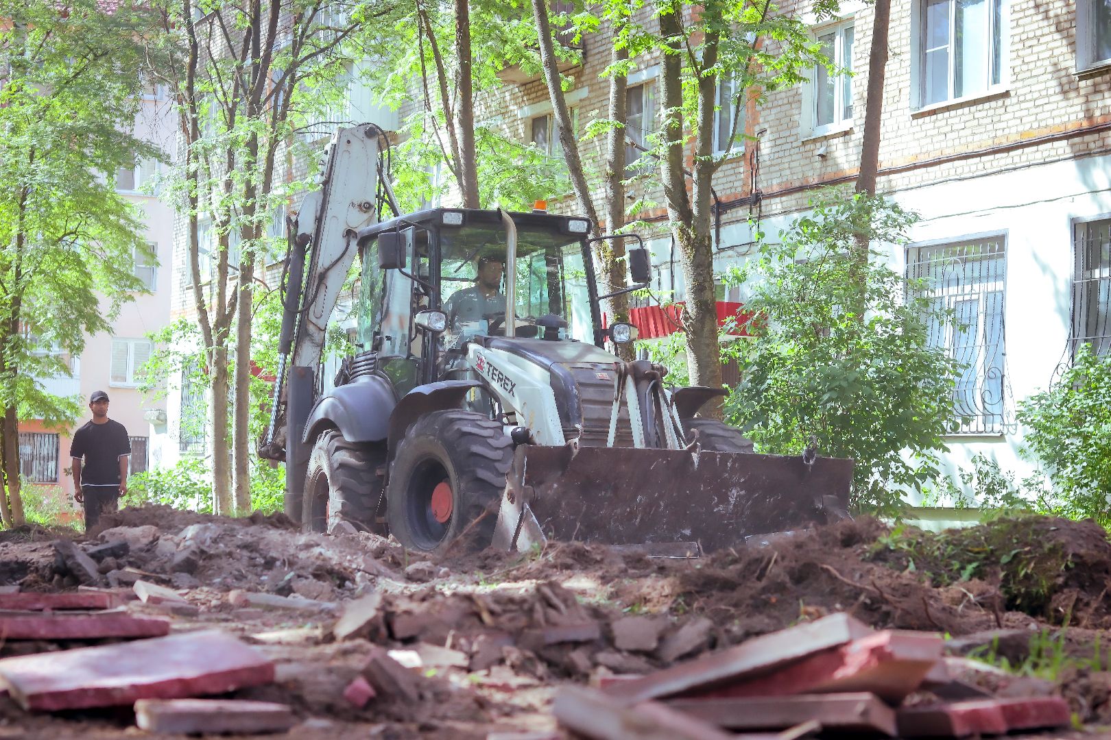 клин,  благоустройство, дороги, благоустройство дворов,