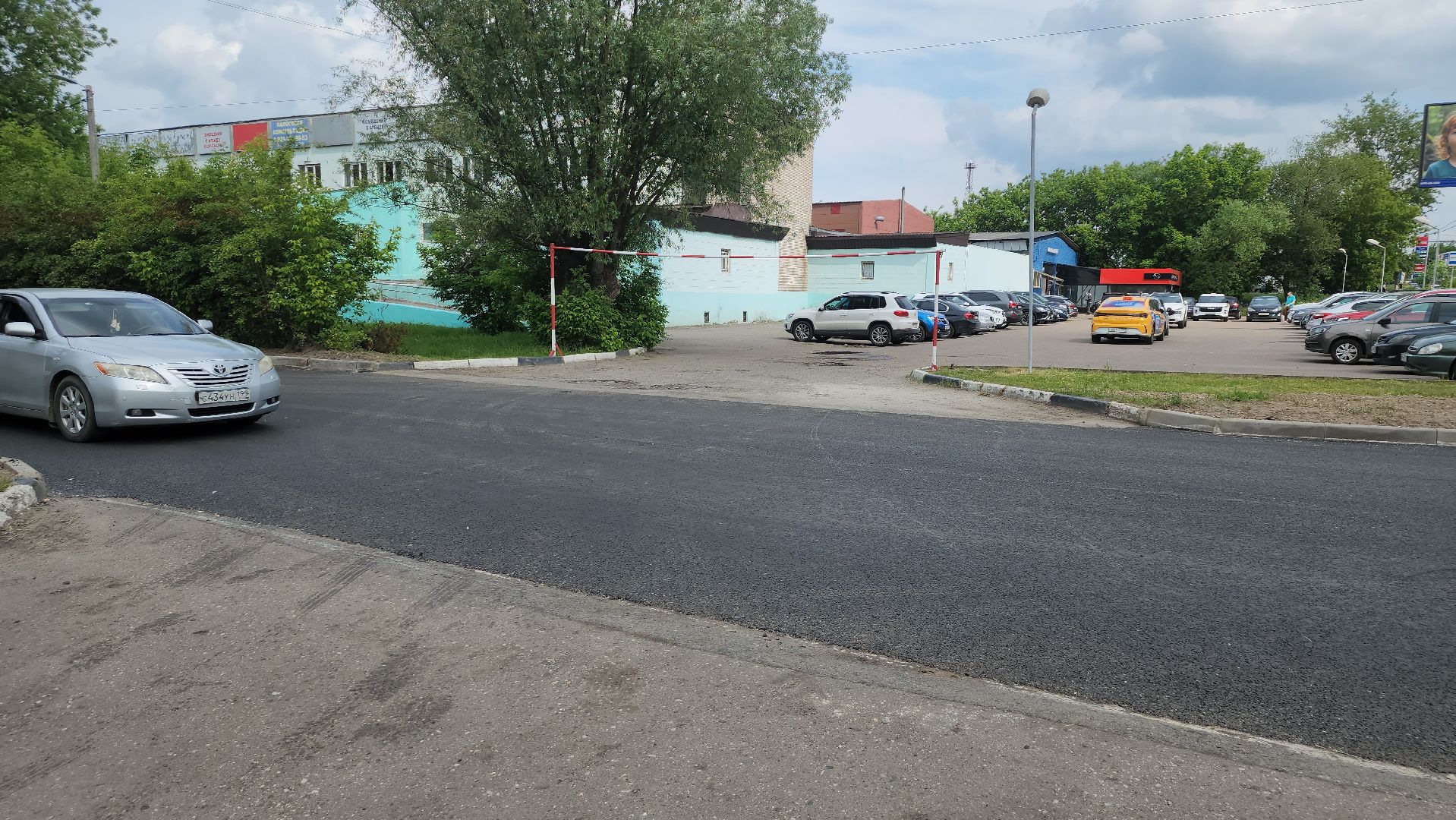 ремонт дорог, щёлково, новый асфальт,