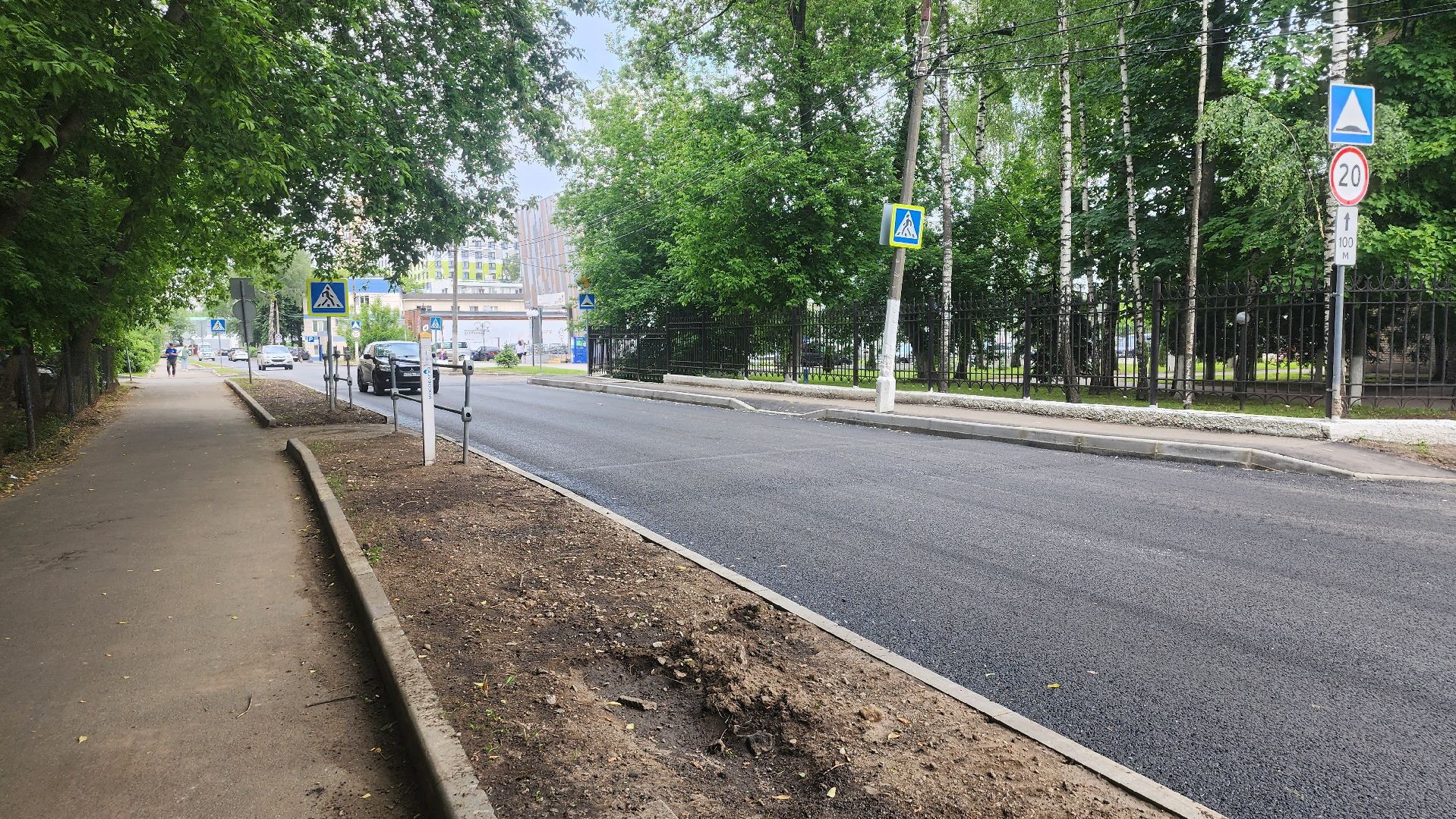 ремонт дорог, щёлково, новый асфальт,