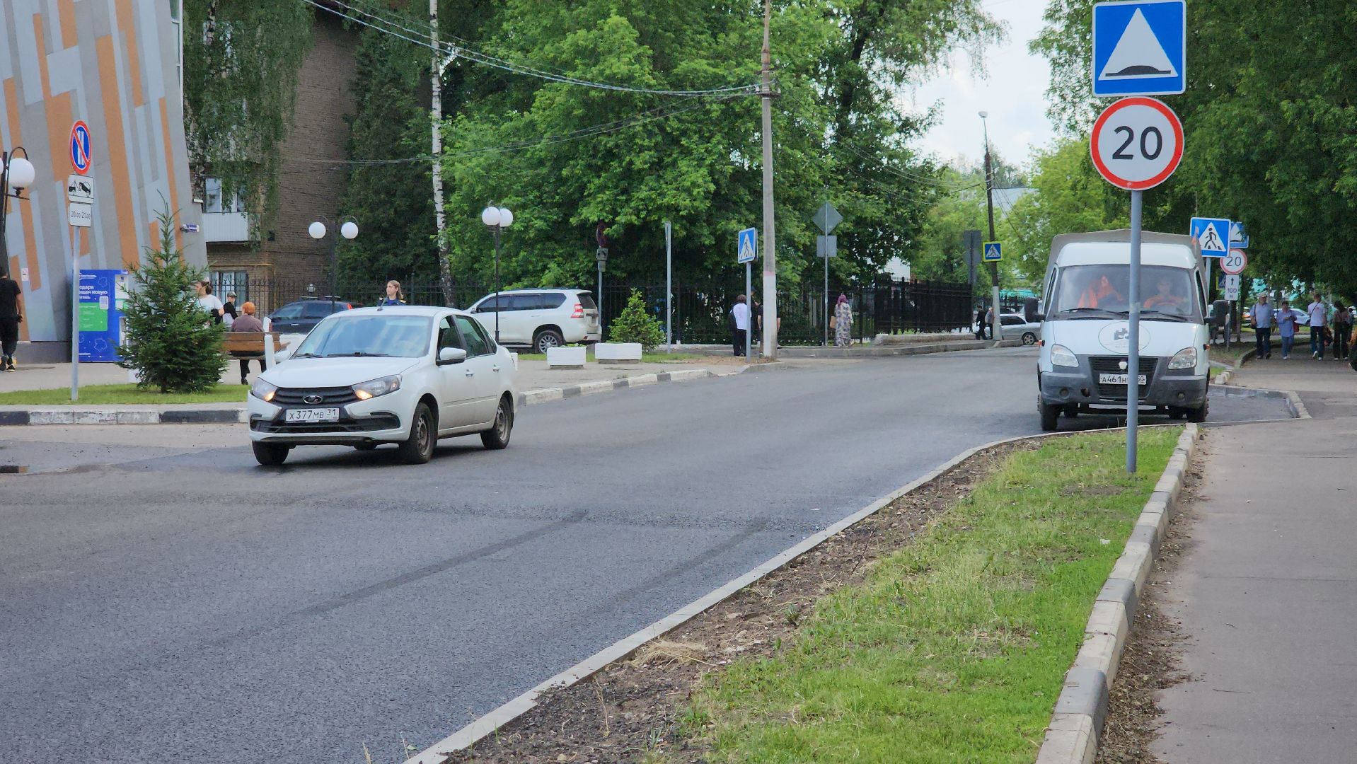 ремонт дорог, щёлково, новый асфальт,