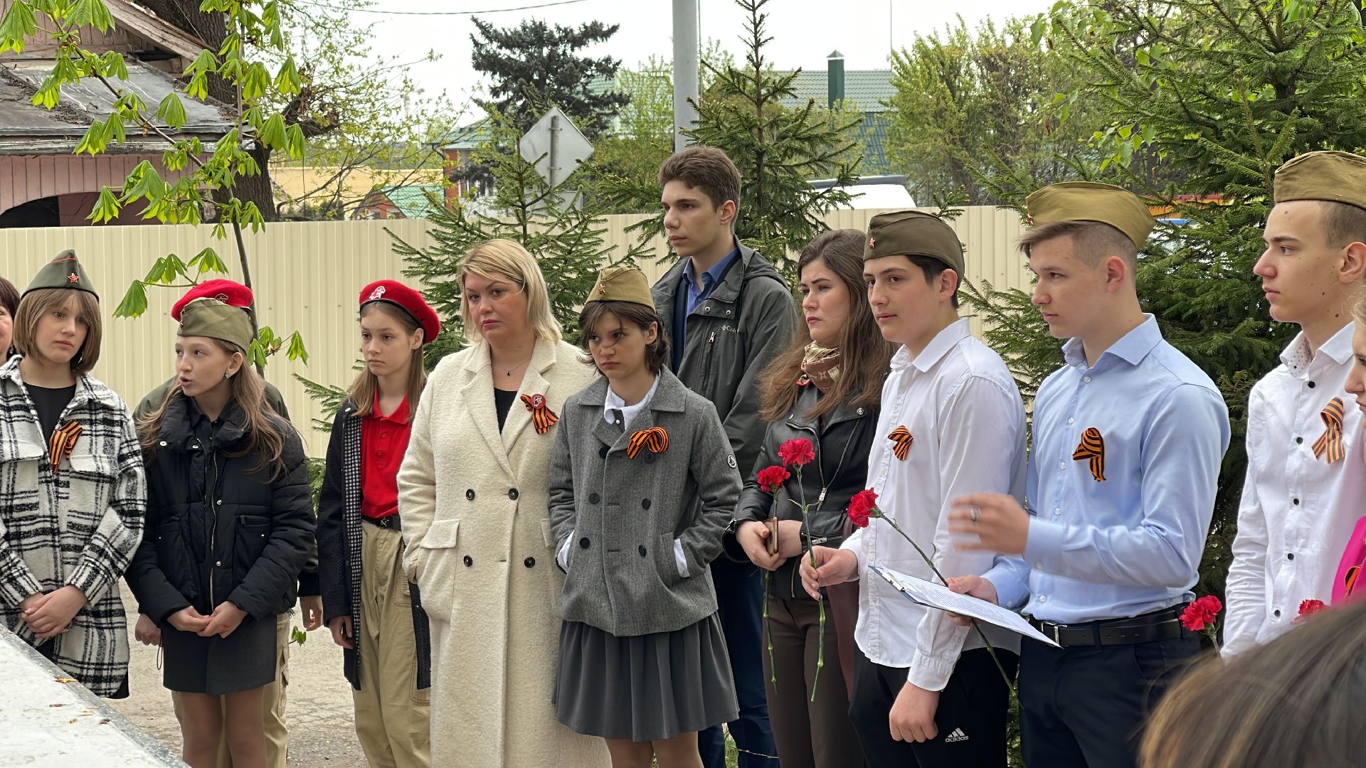 День Победы, вахта памяти, Одинцово, Мамоново, церемония, Солнцев, генерал-майор