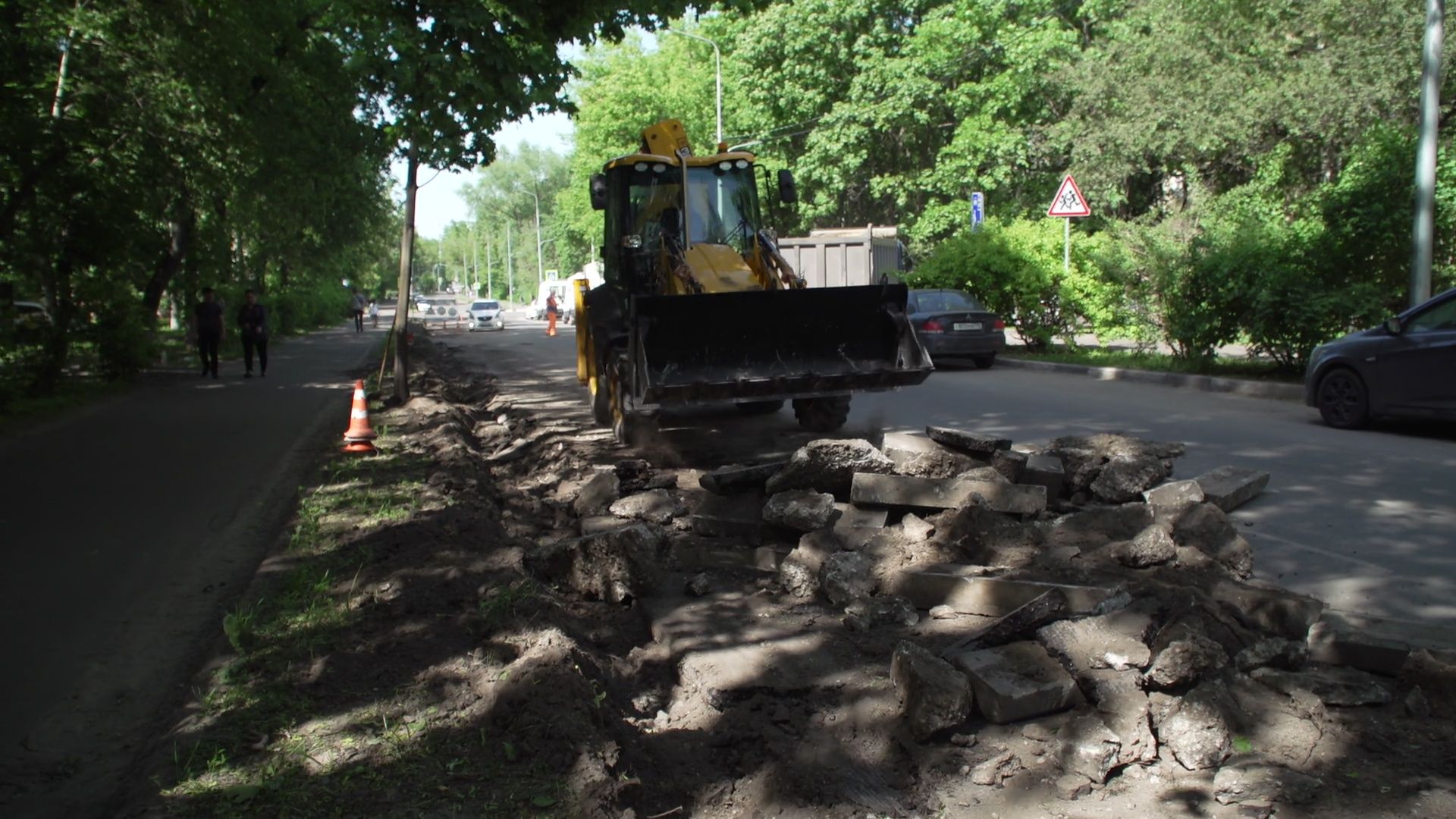 hеутов, благоустройство, ремонт дороги,