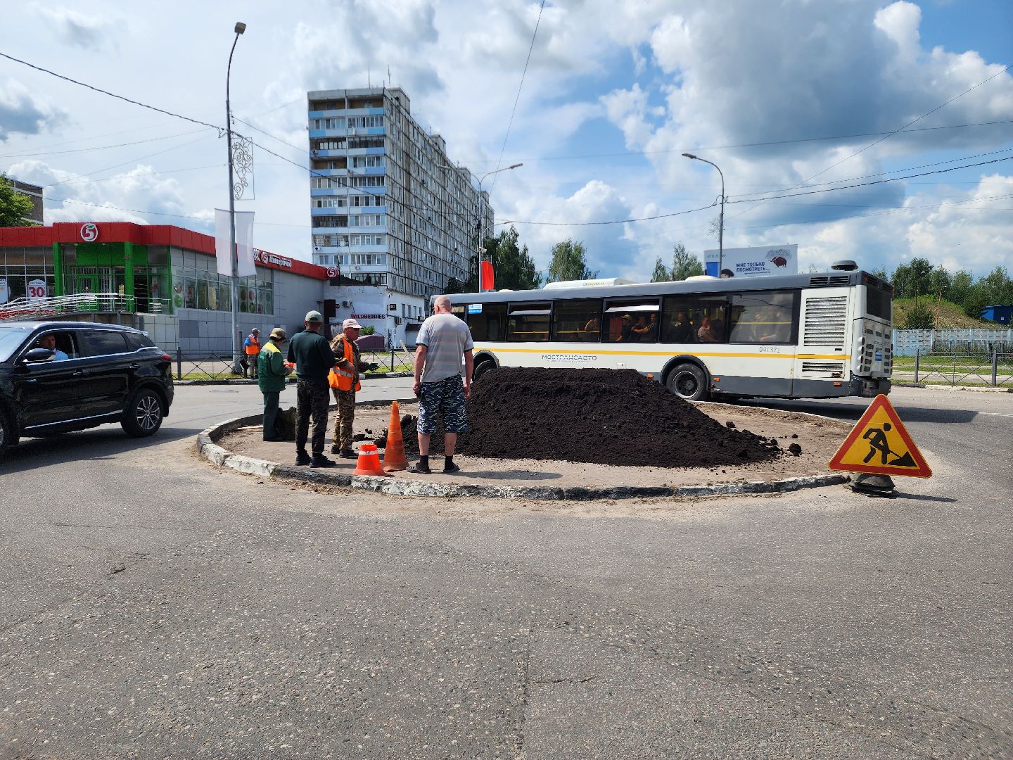благоустройство 2025, клумба, шатура, мбу сдх шатура,