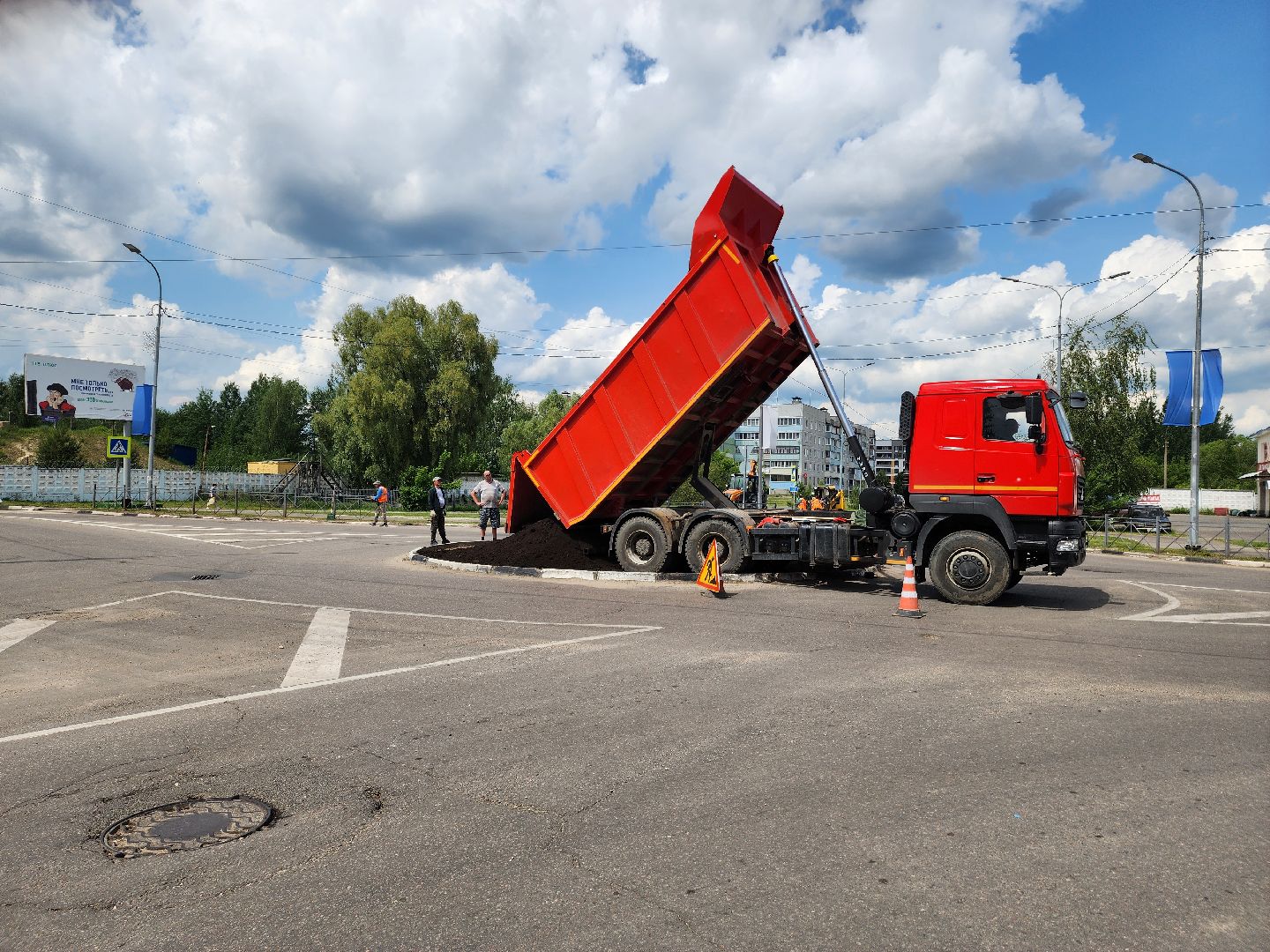 благоустройство 2025, клумба, шатура, мбу сдх шатура,